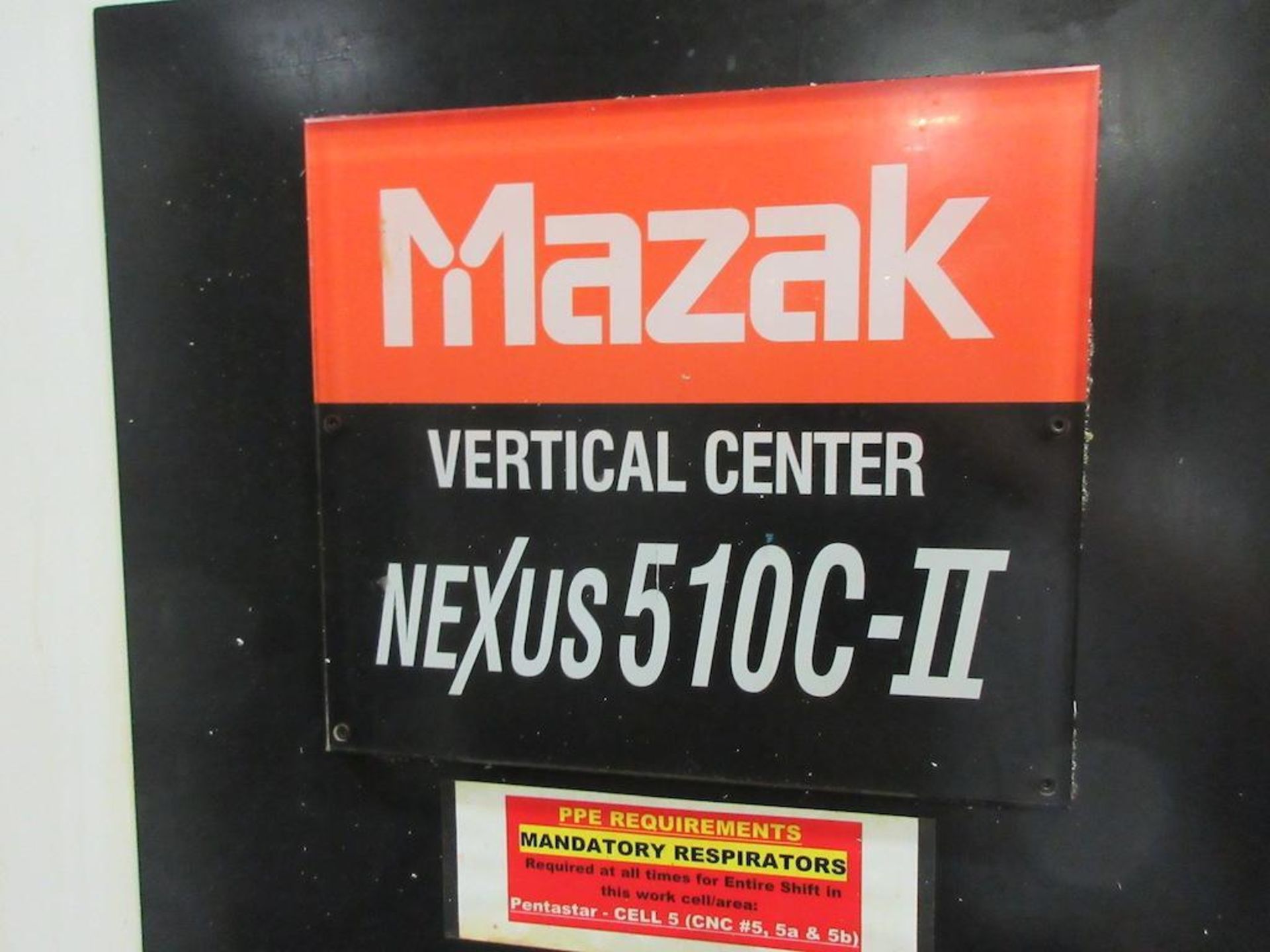2010 MAZAK CNC Vertical Machining Centers, Model VCN510C-II, Mazatrol CNC Controls, Cat 40, 30 - Image 7 of 15