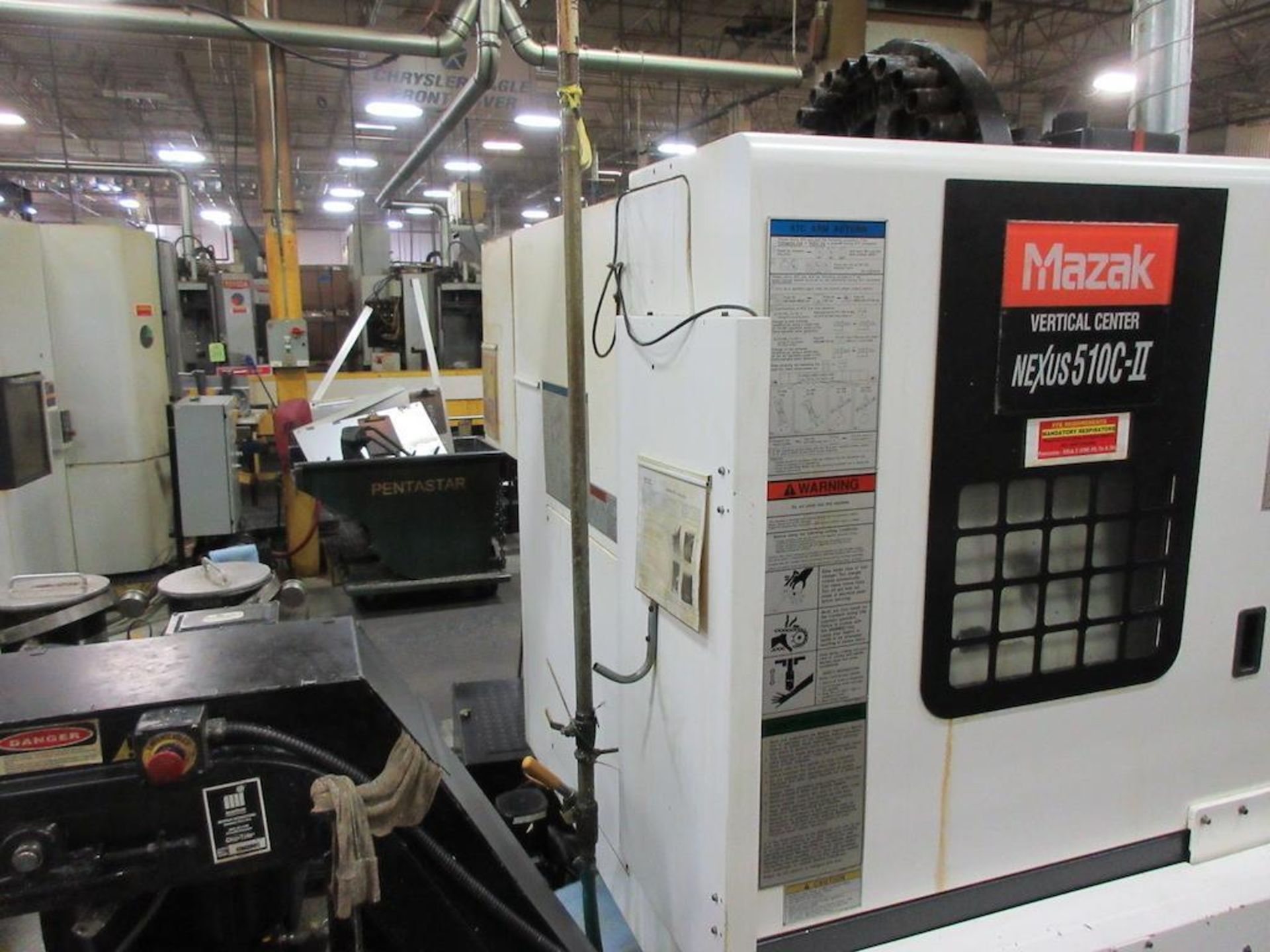 2010 MAZAK CNC Vertical Machining Centers, Model VCN510C-II, Mazatrol CNC Controls, Cat 40, 30 - Image 8 of 15