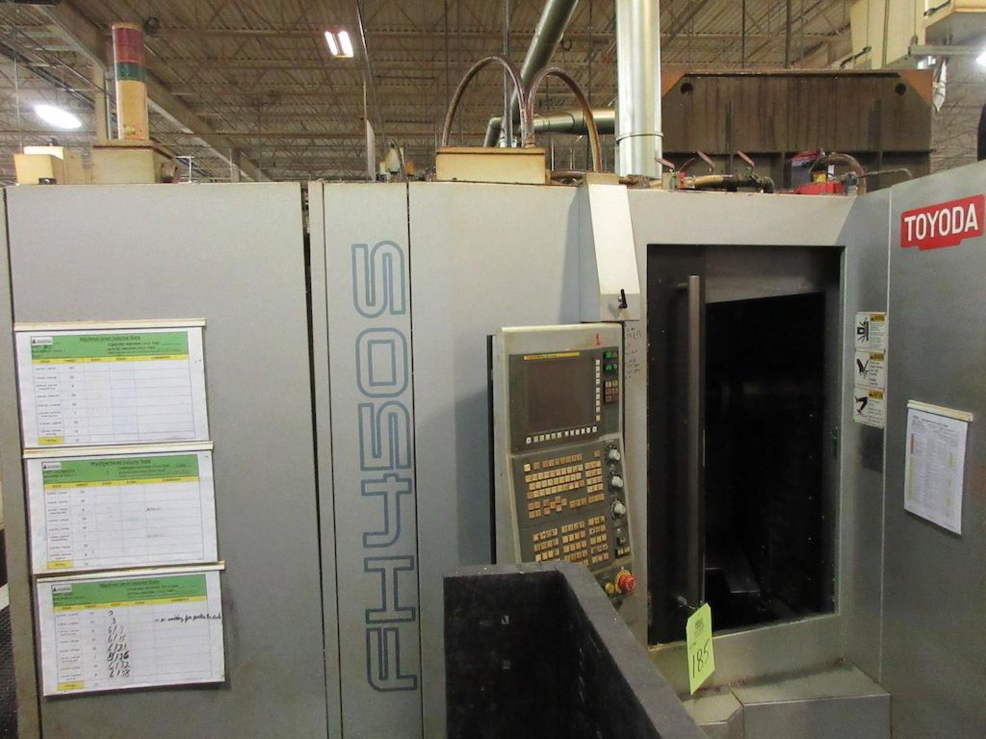 2007 TOYODA, CNC Horizontal Machining Centers, Model FH450S, Travels: X-23.62", Y-23.62", Z-23. - Image 3 of 9