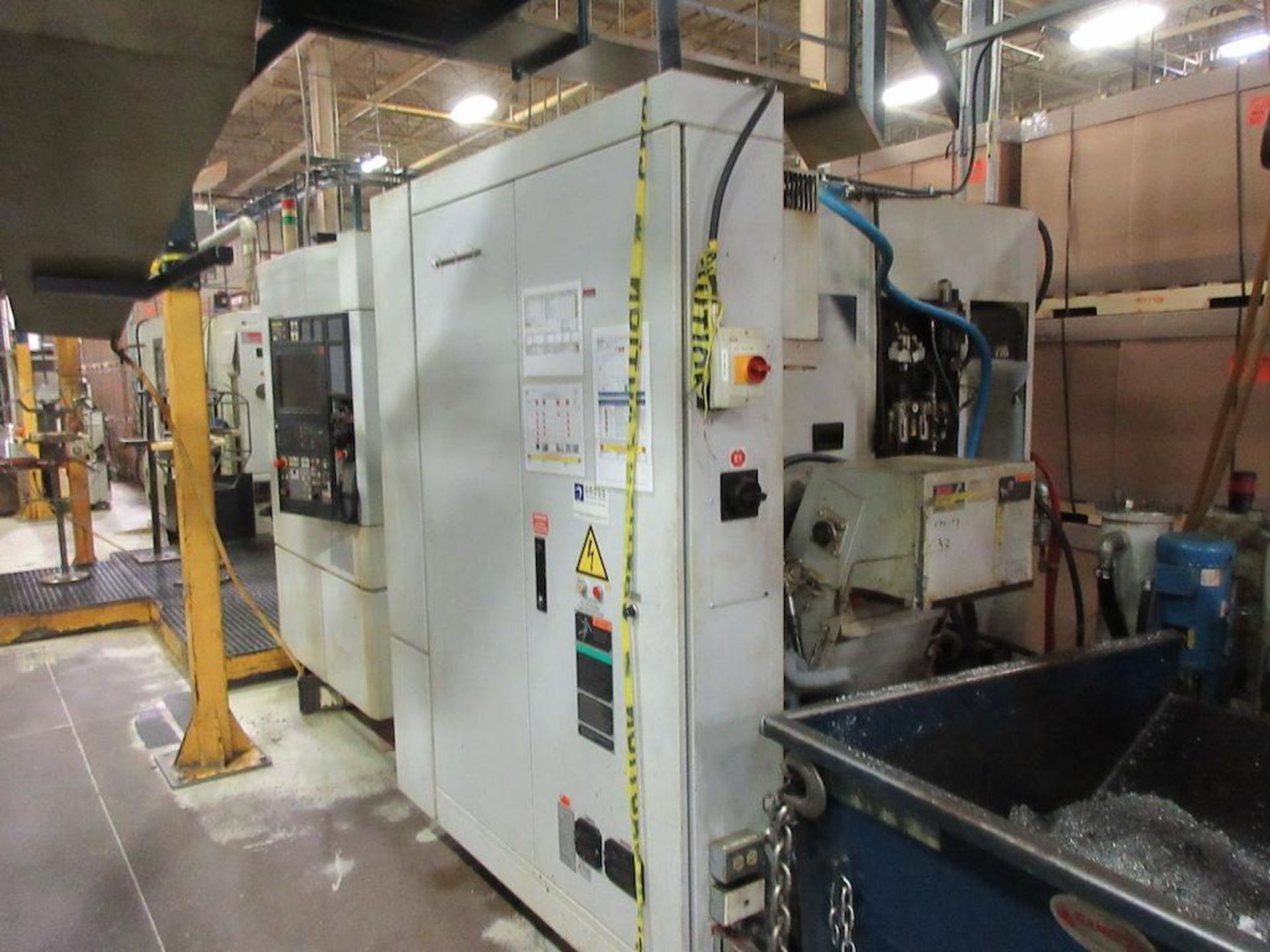 2007 MORI SEIKI CNC Horizontal Machining Center, Model NH 4000, CNC Control, Travels: X-22.04", Y- - Image 7 of 11