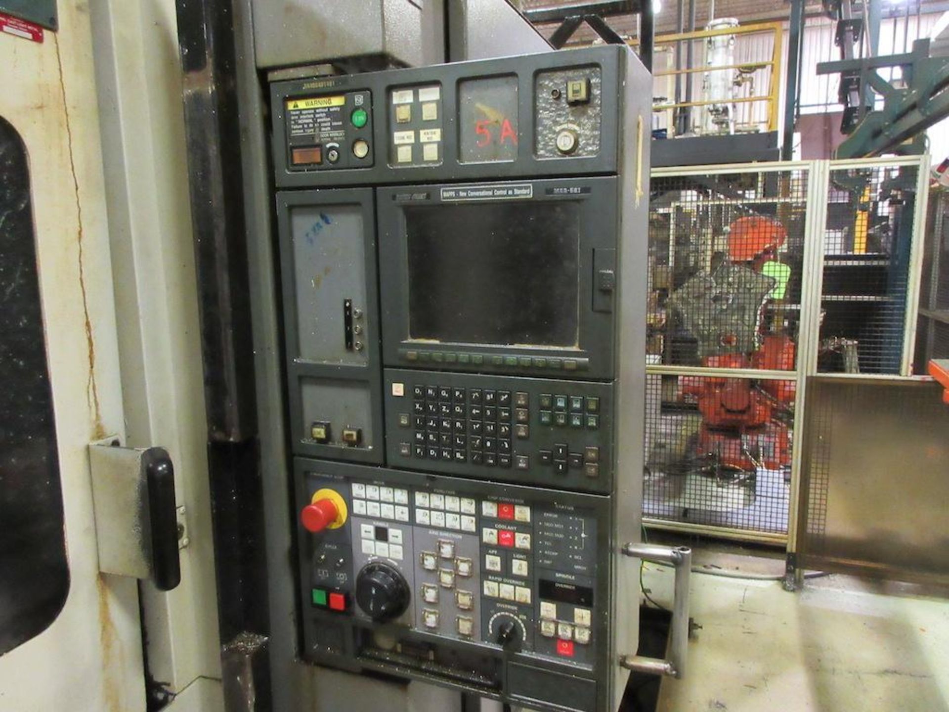 2001 MORI SEIKI, CNC Horizontal Machining Center, Model SH 403, CNC Controls, Travels: X-22", Y-20", - Image 3 of 11