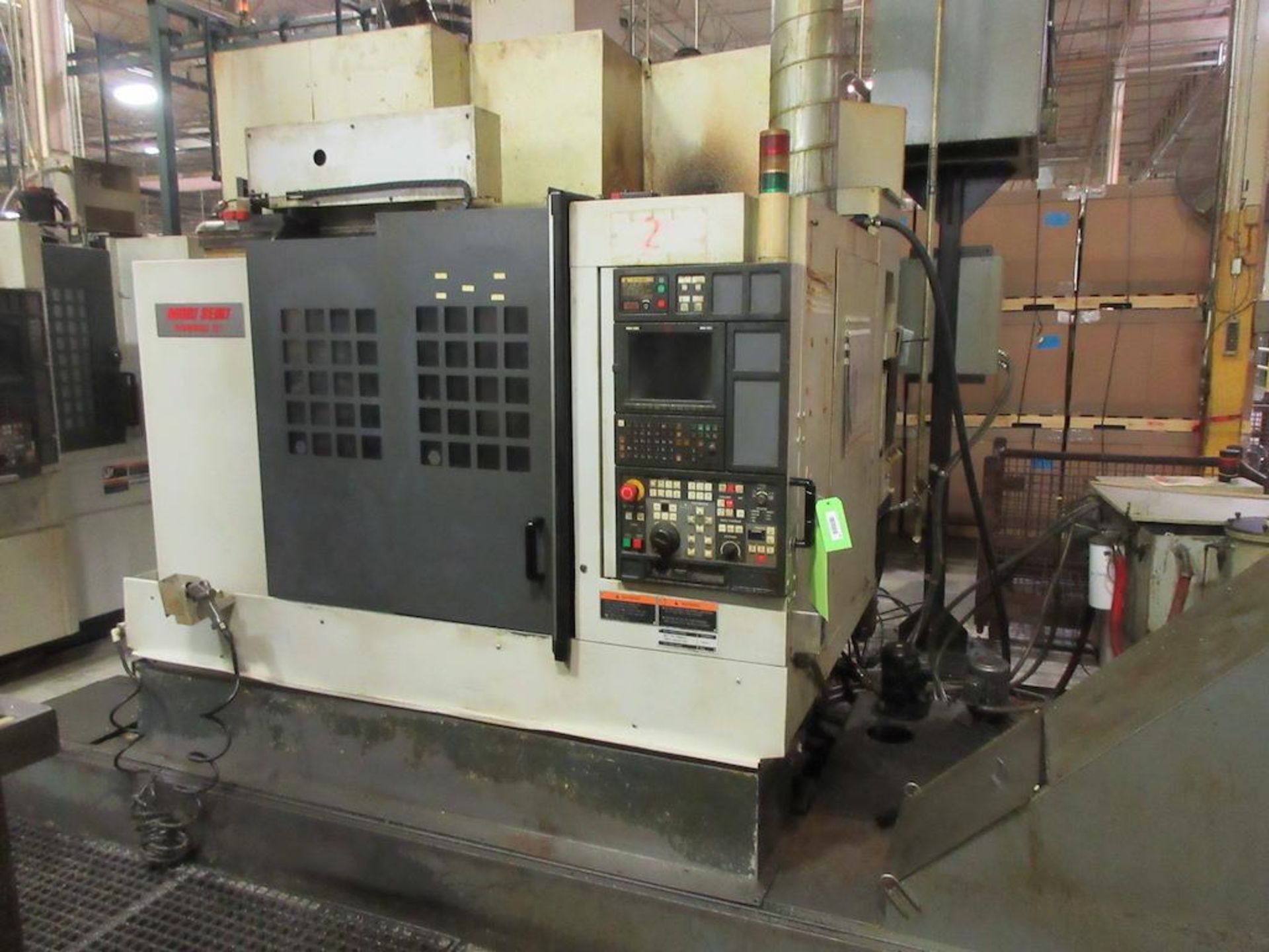 2004 MORI SEIKI CNC Vertical Machining Centers, Model NV 5000, CNC Control, Travels: X-Axis: 31.