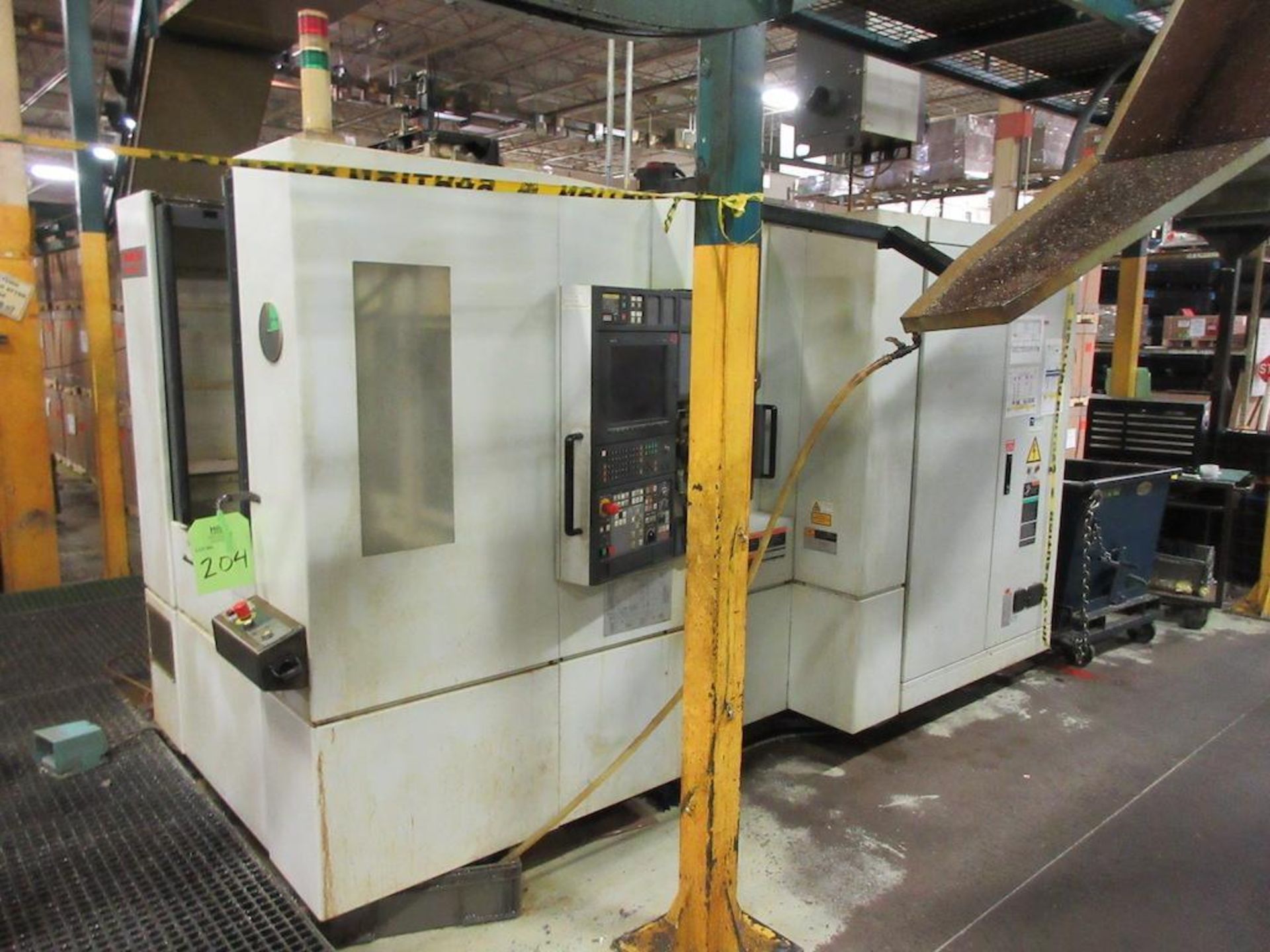 2007 MORI SEIKI CNC Horizontal Machining Center, Model NH 4000, CNC Control, Travels: X-22.04", Y- - Image 11 of 11