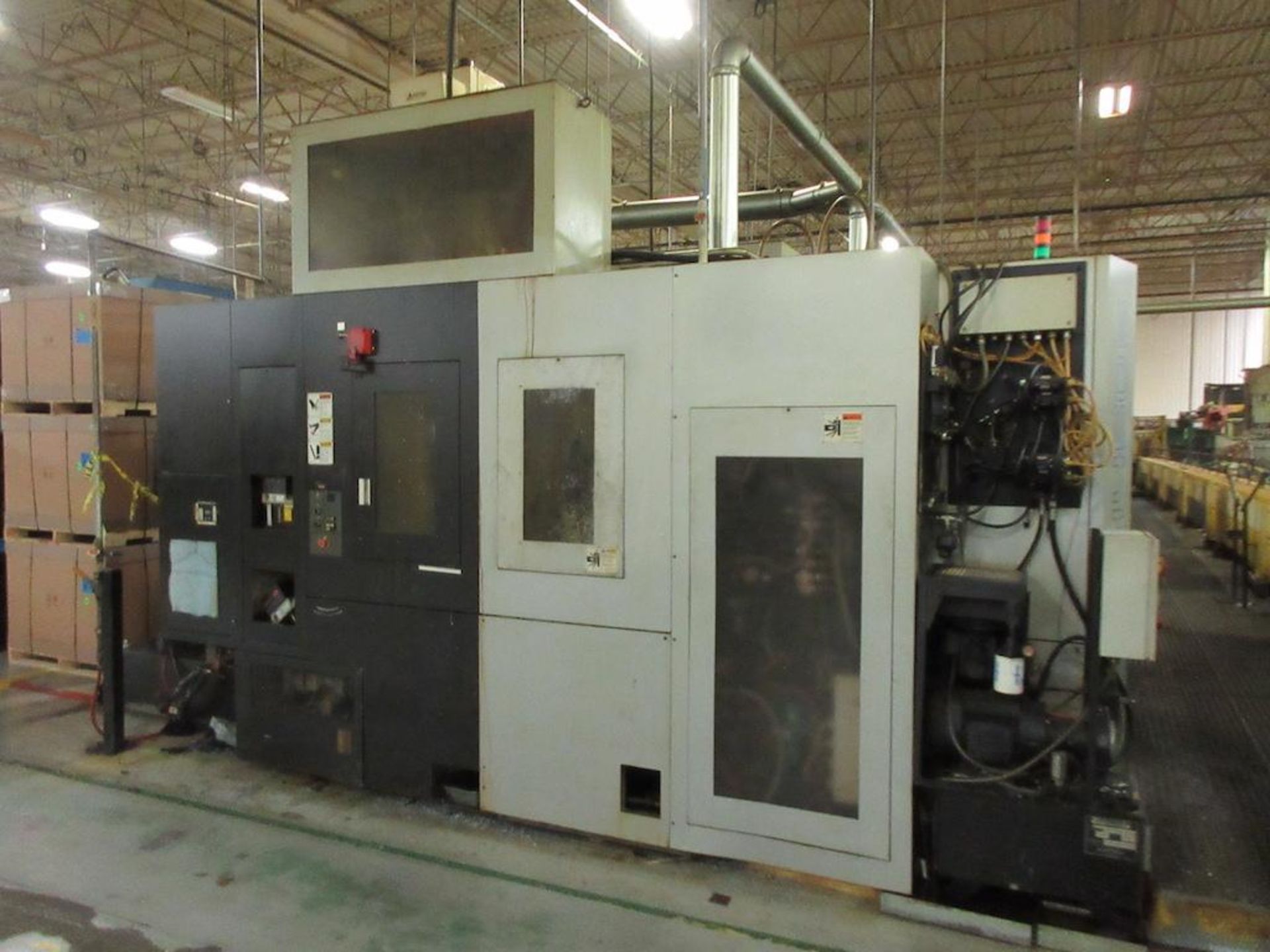 2007 TOYODA, CNC Horizontal Machining Centers, Model FH450S, Travels: X-23.62", Y-23.62", Z-23. - Image 9 of 10
