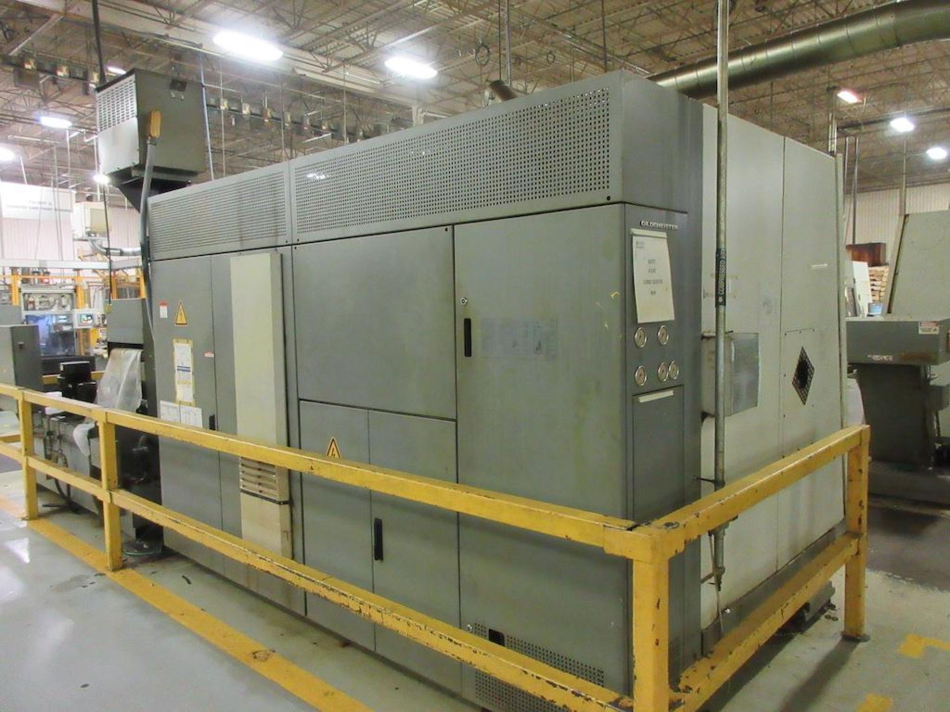 2007 DMG CNC Lathe, Model Twin 65, Twin Spindle, 4 Axis, CNC Control, B-Axis, Max. Turning - Image 11 of 16