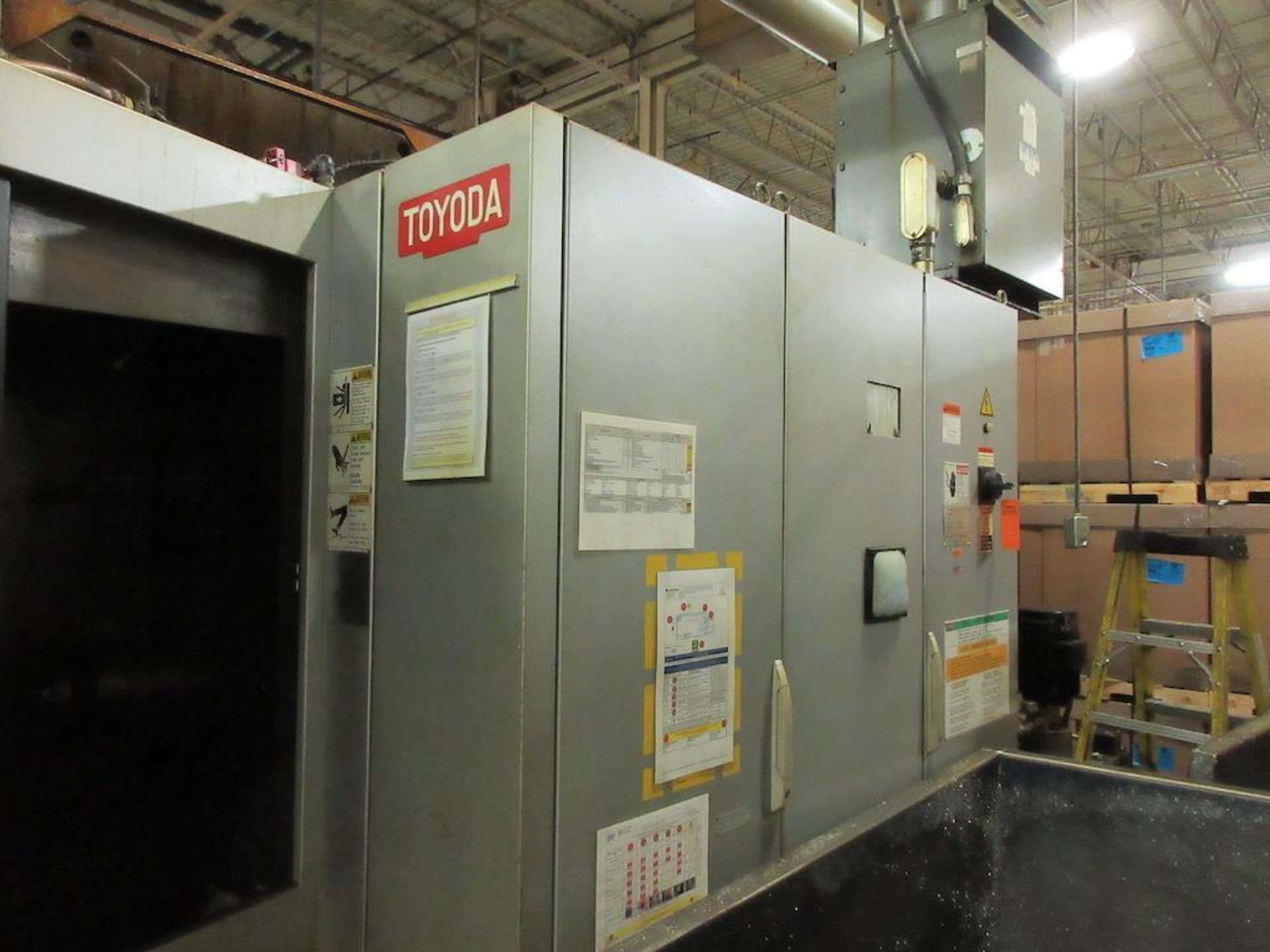 2007 TOYODA, CNC Horizontal Machining Centers, Model FH450S, Travels: X-23.62", Y-23.62", Z-23. - Image 5 of 8