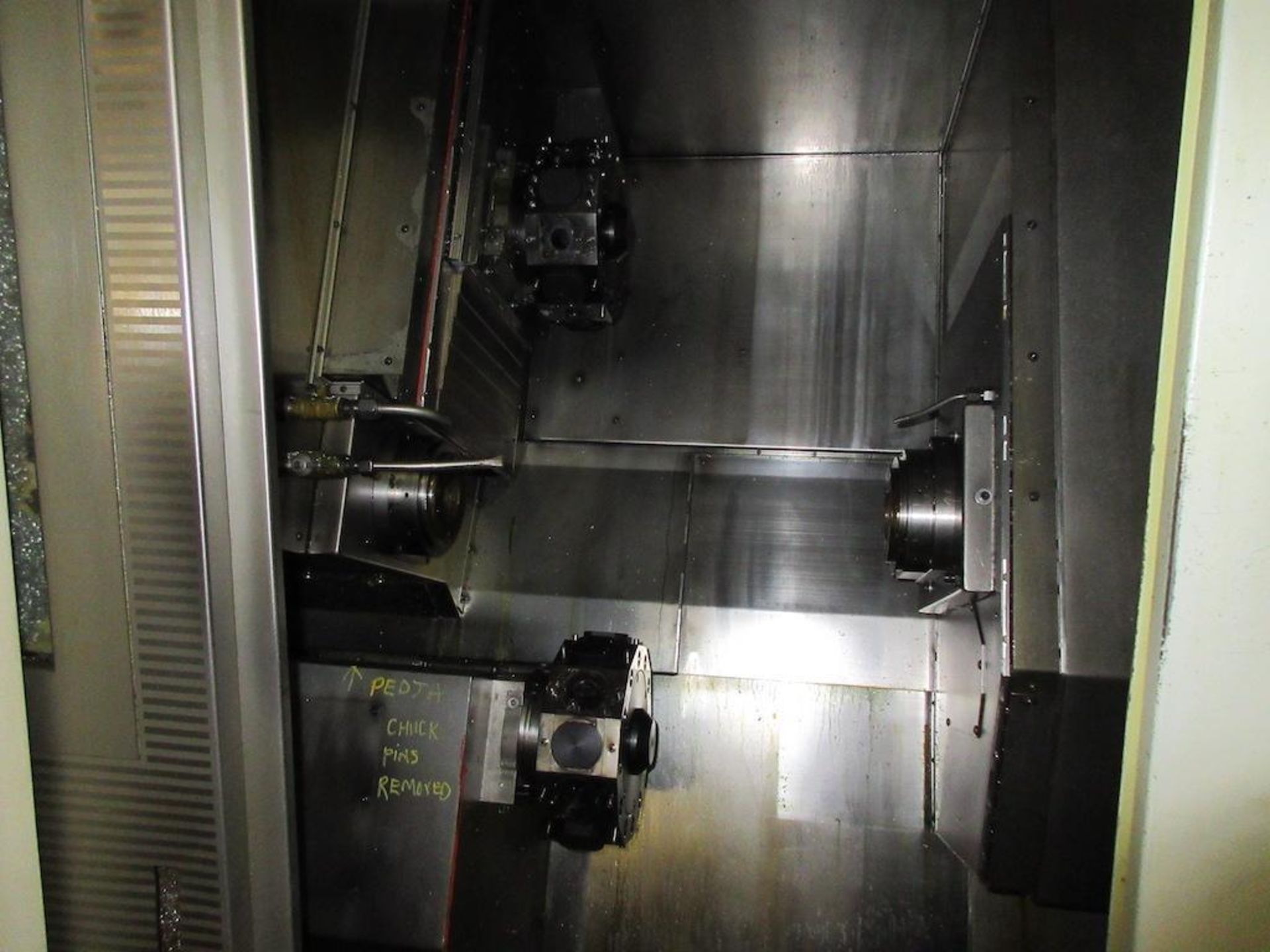 2004 DMG CNC Lathe, Model Twin 32, Twin Spindle, 4 Axis, CNC Control, Bar Material Diameter 32 mm, - Image 3 of 18