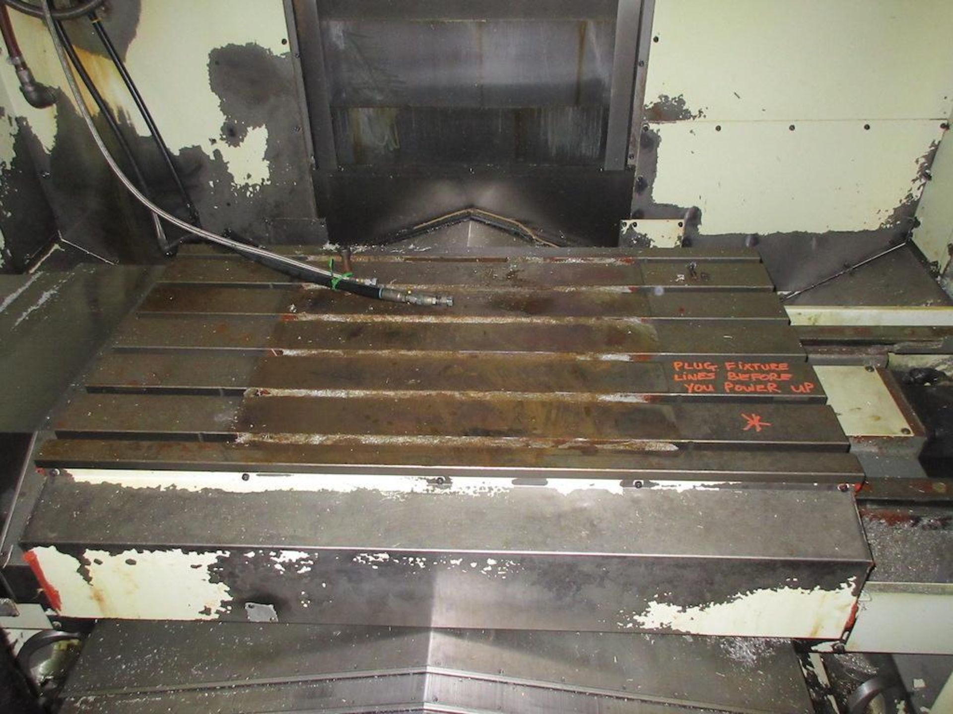 2004 MORI SEIKI CNC Vertical Machining Centers, Model NV 5000, CNC Control, Travels: X-Axis: 31. - Image 5 of 10