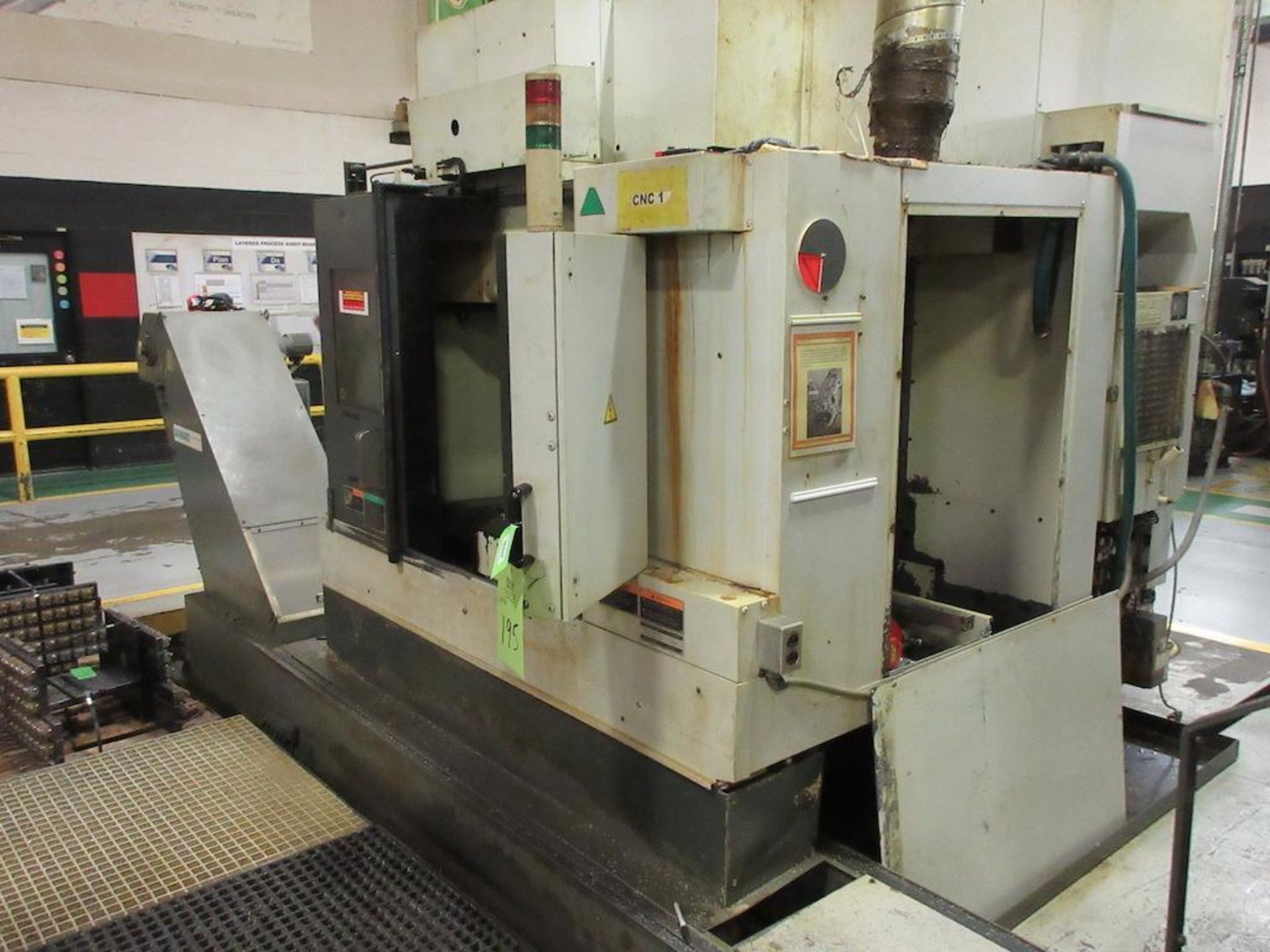 2004 MORI SEIKI CNC Vertical Machining Centers, Model NV 5000, CNC Control, Travels: X-Axis: 31. - Image 6 of 10