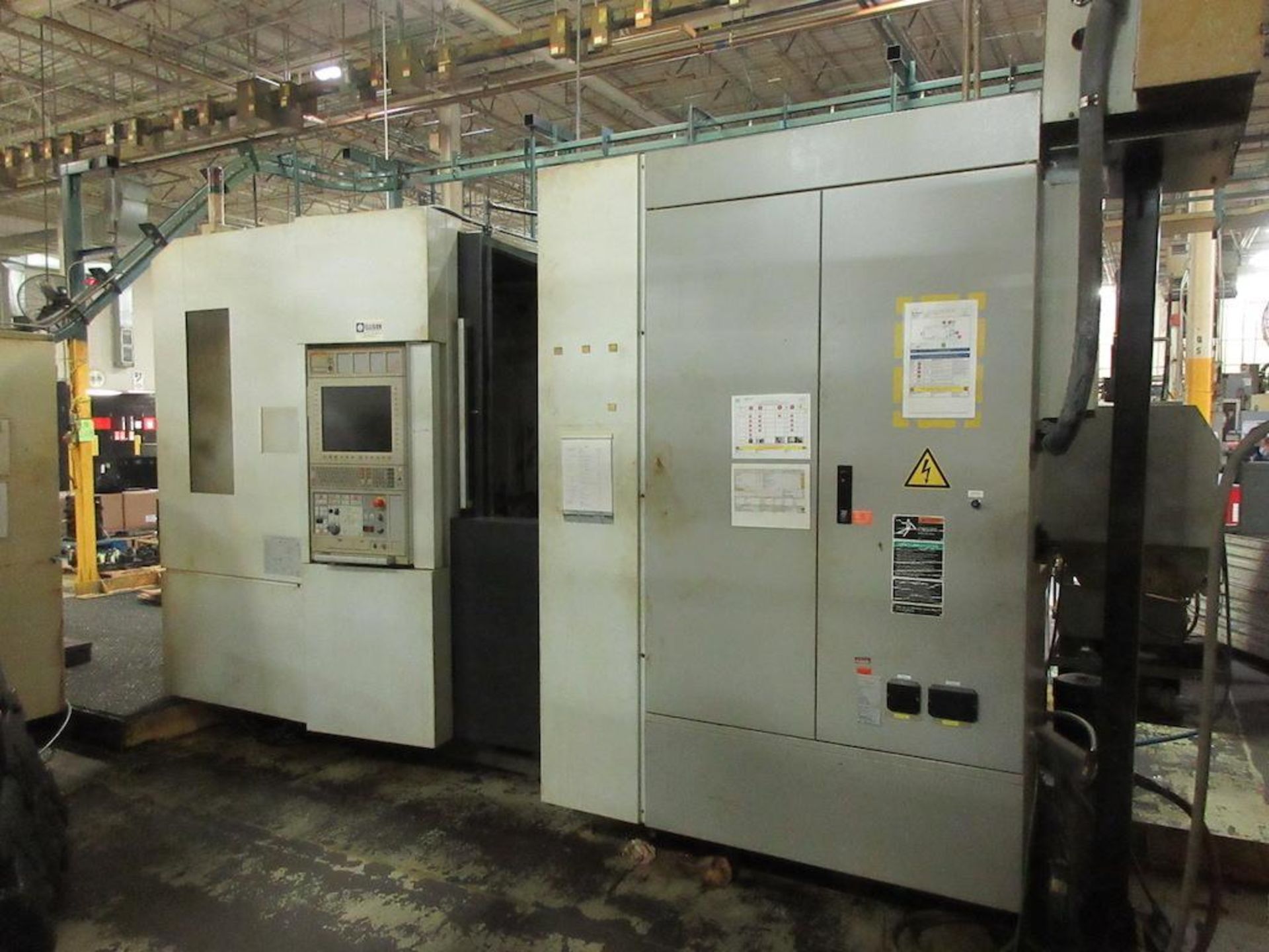 2010 MORI SEIKI CNC Horizontal Machining Centers, Model NH 5000, CNC Control, Travels: X-28.07", Y- - Image 9 of 11