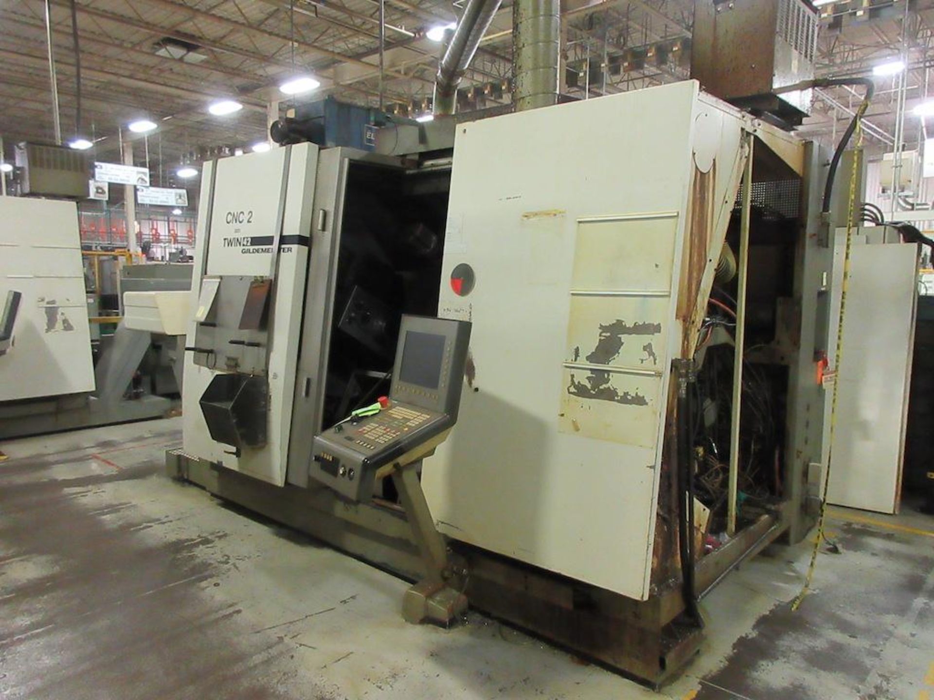 2006 DMG CNC Lathe, Model Twin 42, Twin Spindle, 4 Axis, with CNC Control, B-Axis, Swing Diameter