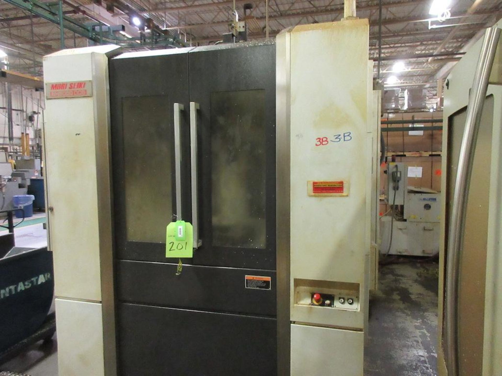 2010 MORI SEIKI CNC Horizontal Machining Centers, Model NH 5000, CNC Control, Travels: X-28.07", Y-