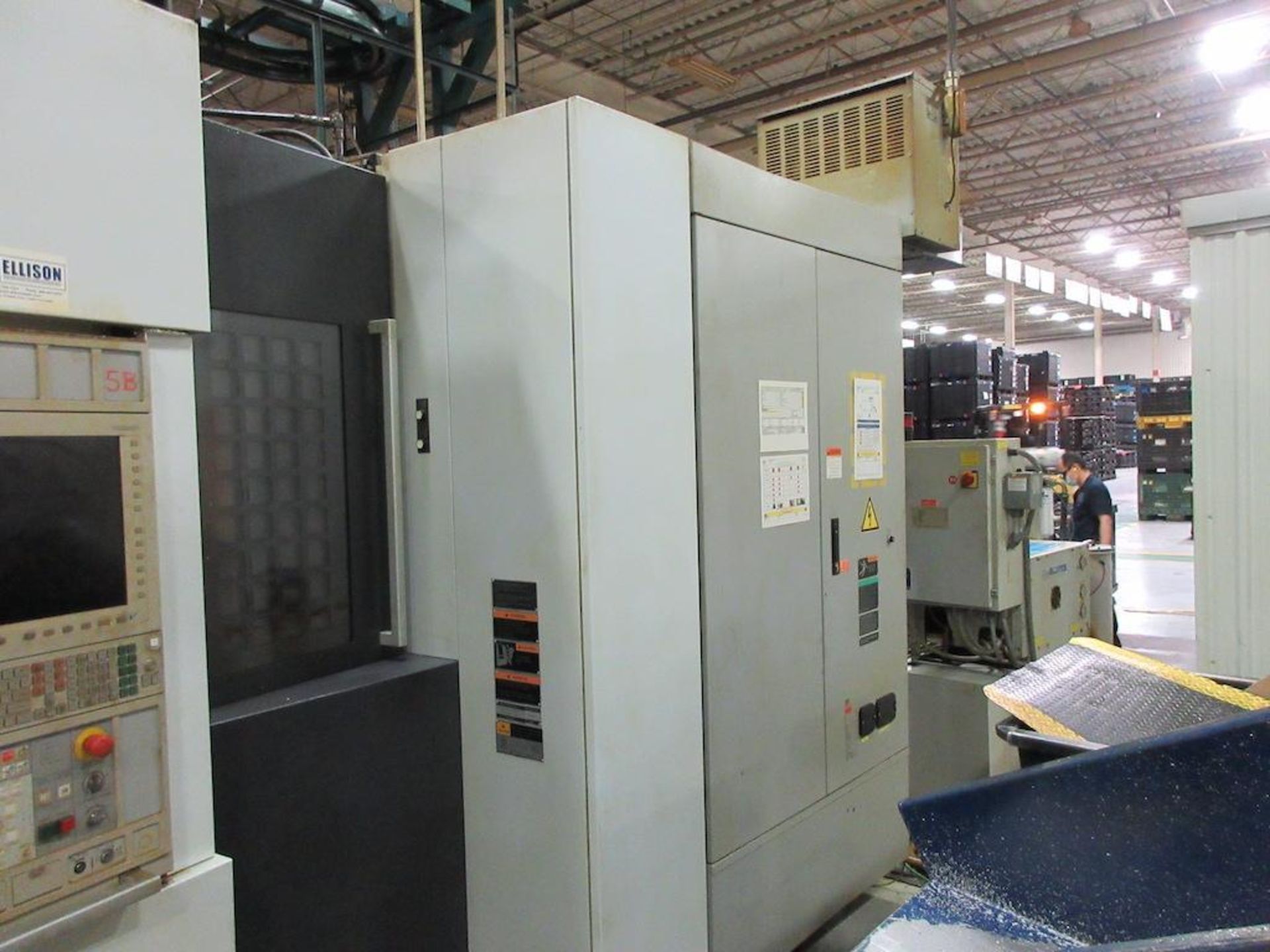 2010 MORI SEIKI CNC Horizontal Machining Centers, Model NH 5000, CNC Control, Travels: X-28.07", Y- - Image 4 of 10