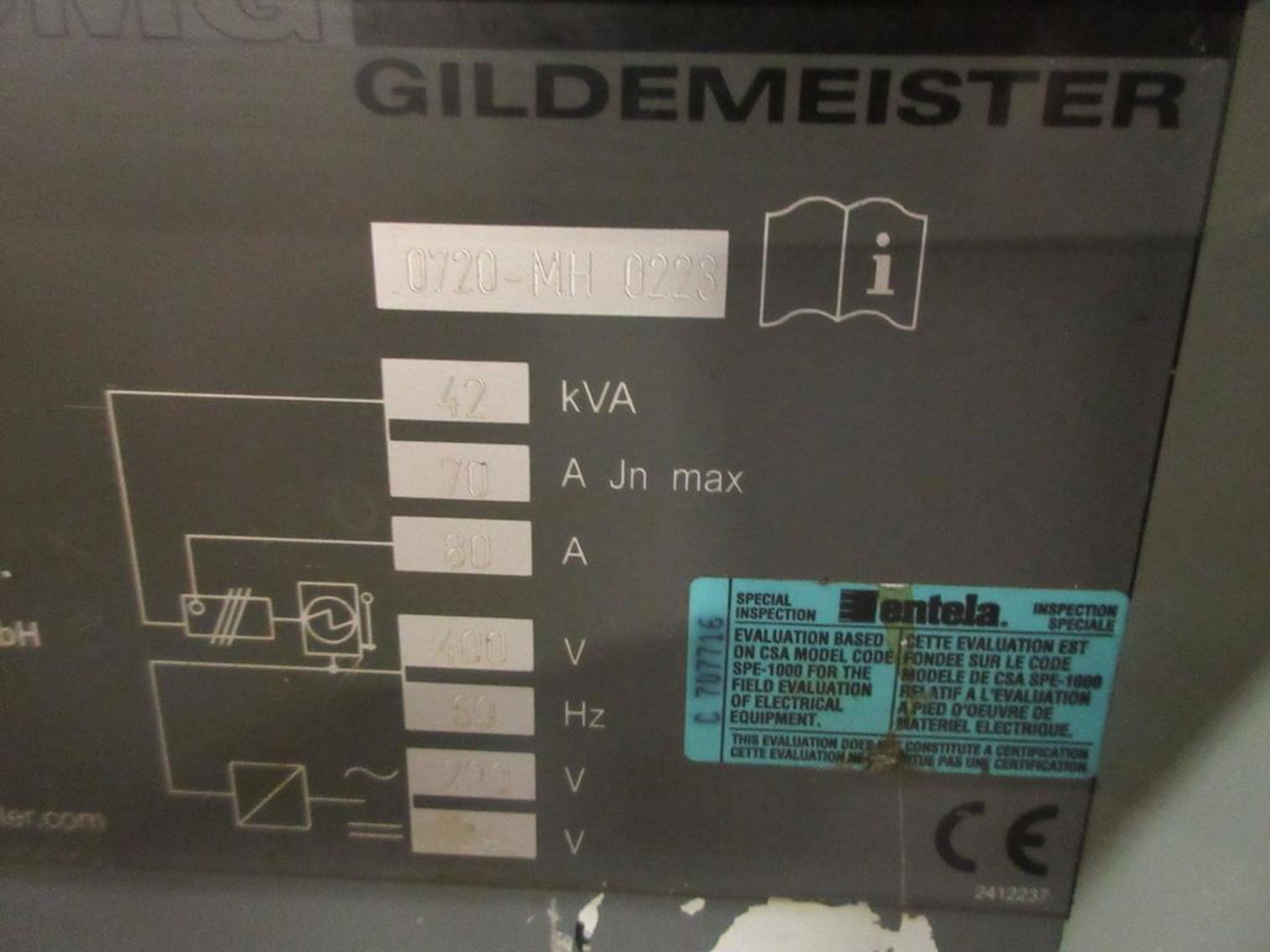 2004 DMG CNC Lathe, Model Twin 32, Twin Spindle, 4 Axis, CNC Control, Bar Material Diameter 32 mm, - Image 15 of 18