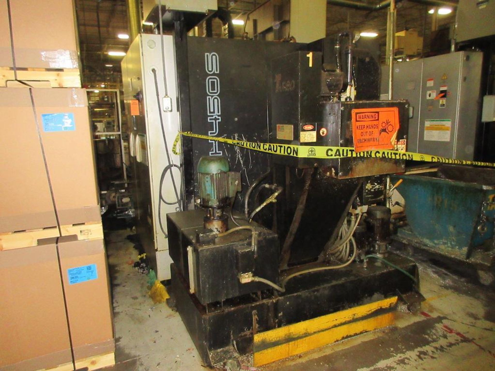 2007 TOYODA, CNC Horizontal Machining Centers, Model FH450S, Travels: X-23.62", Y-23.62", Z-23. - Image 8 of 9