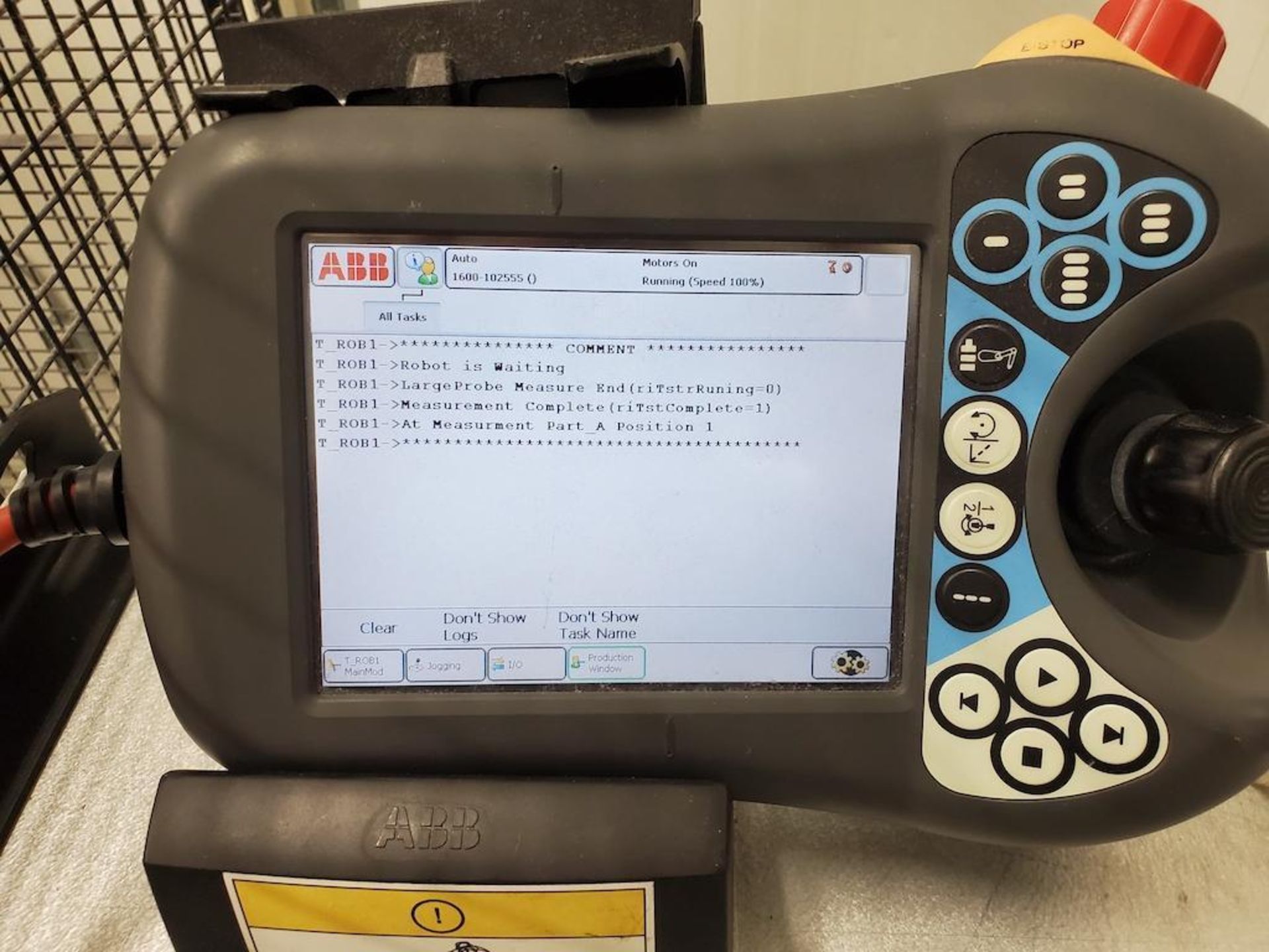 MITUTOYO AUTOMATED HFV6 ROBOTIC SURFACE TESTER MODEL SJ 411, SN 201507001, INCLUDES ABB SIX AXIS - Image 7 of 11