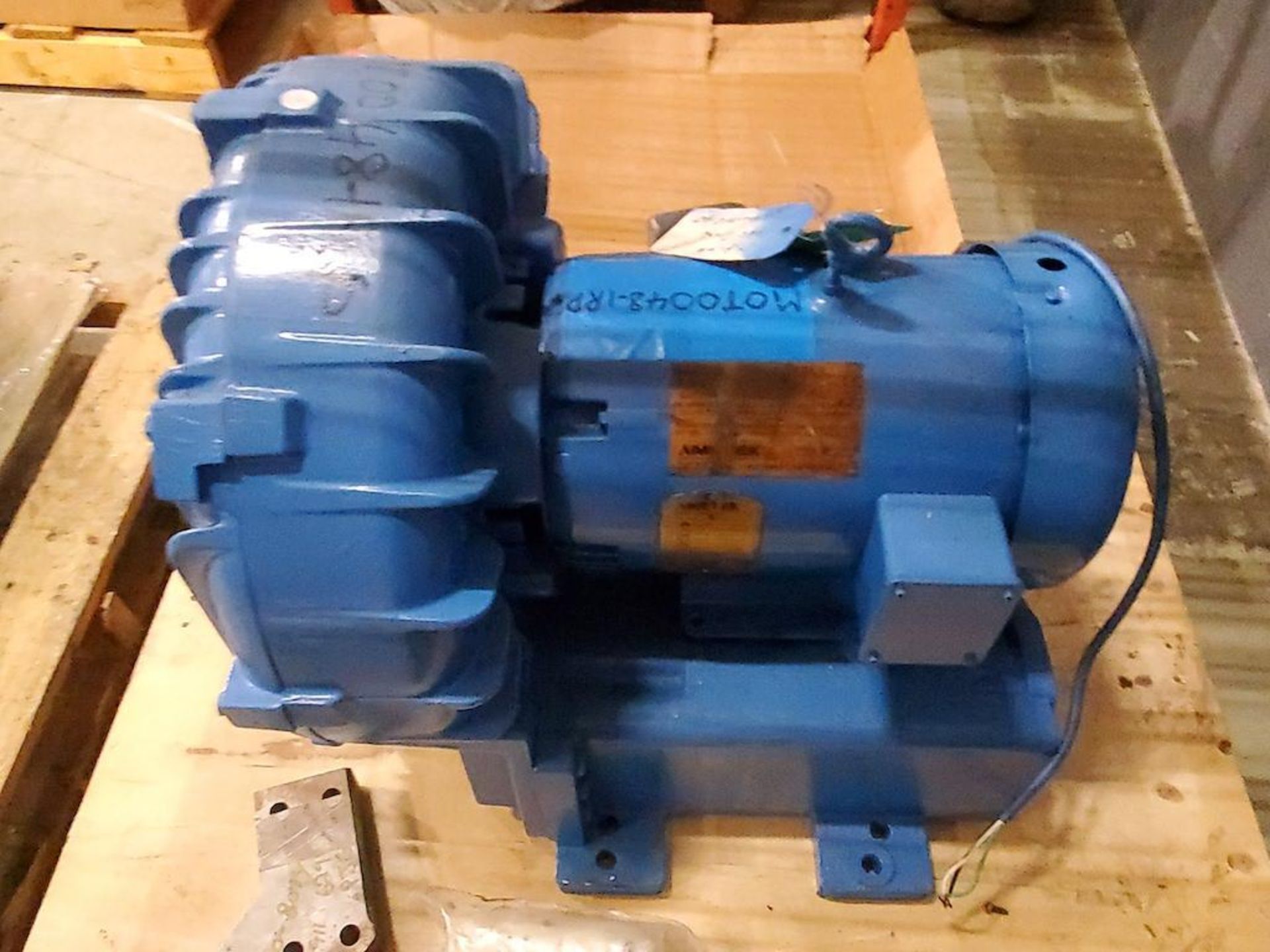 AMETEK 7.5 HP MOTOR DR858A486X, TECHTOP FARM DUTY SINGLE PHASE MOTOR FDR504C-C-01 & CONTROL BLOCK - Image 5 of 6