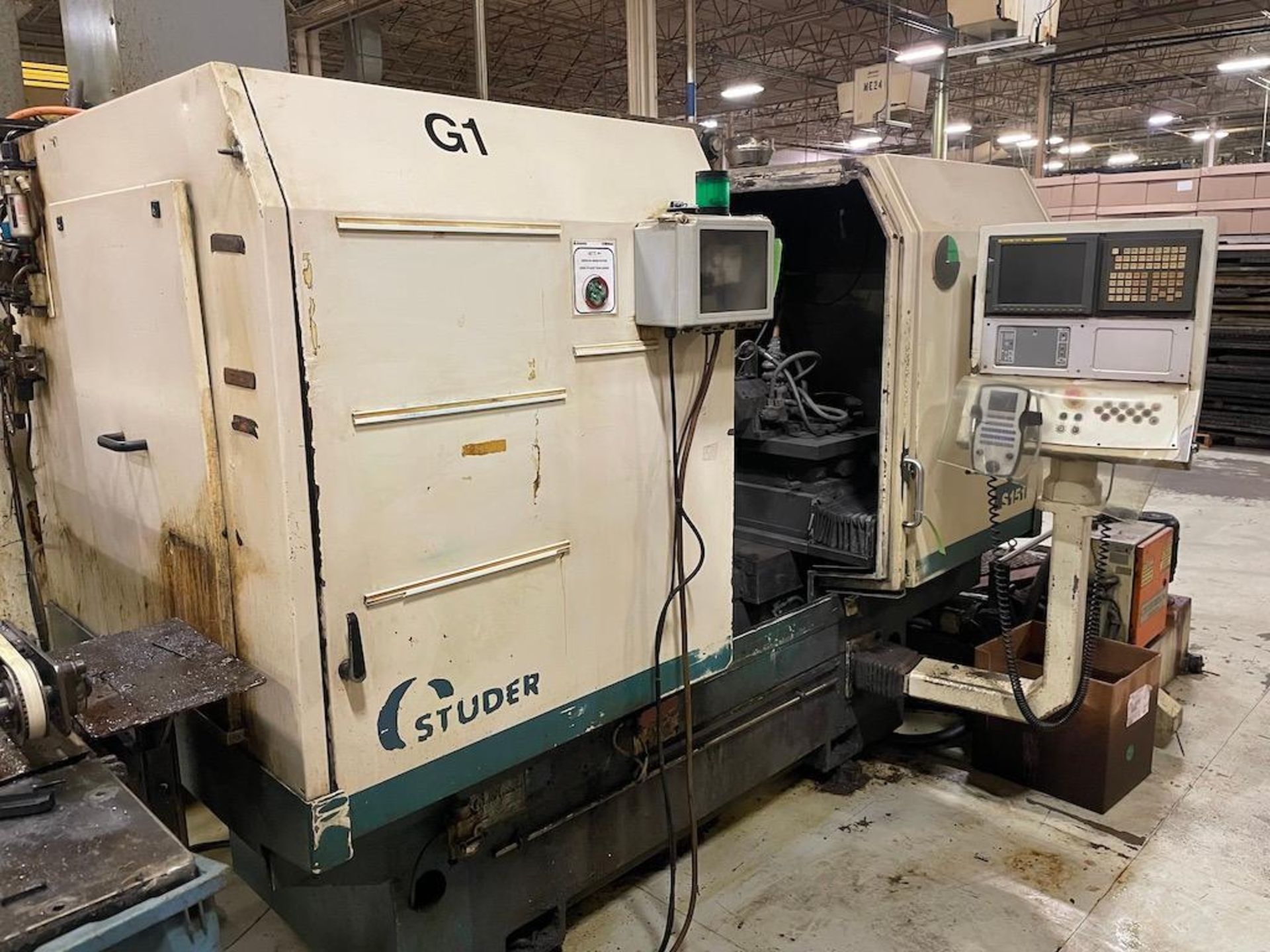 2006 STUDER CNC GRINDER, MODEL S151, HIGH FREQUENCY DRIVE SPINDLE, SWING 14.2INCH, TRAVEL-LONG 14.