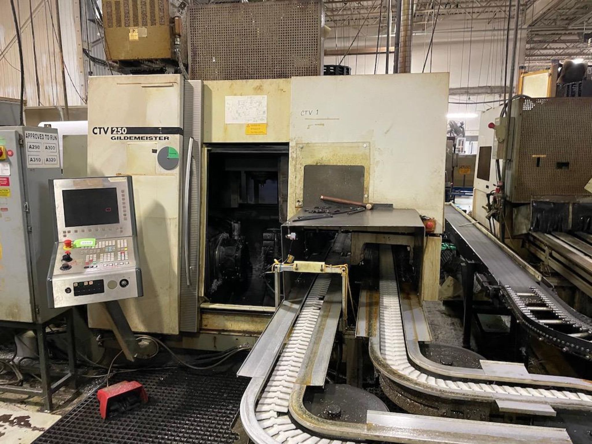 2003 CTV250 DMG MORI VERTICAL CNC LATHES, 840D CNC CONTROL, MAXIMUM WORK PIECE DIAMETER:� DIA.8.