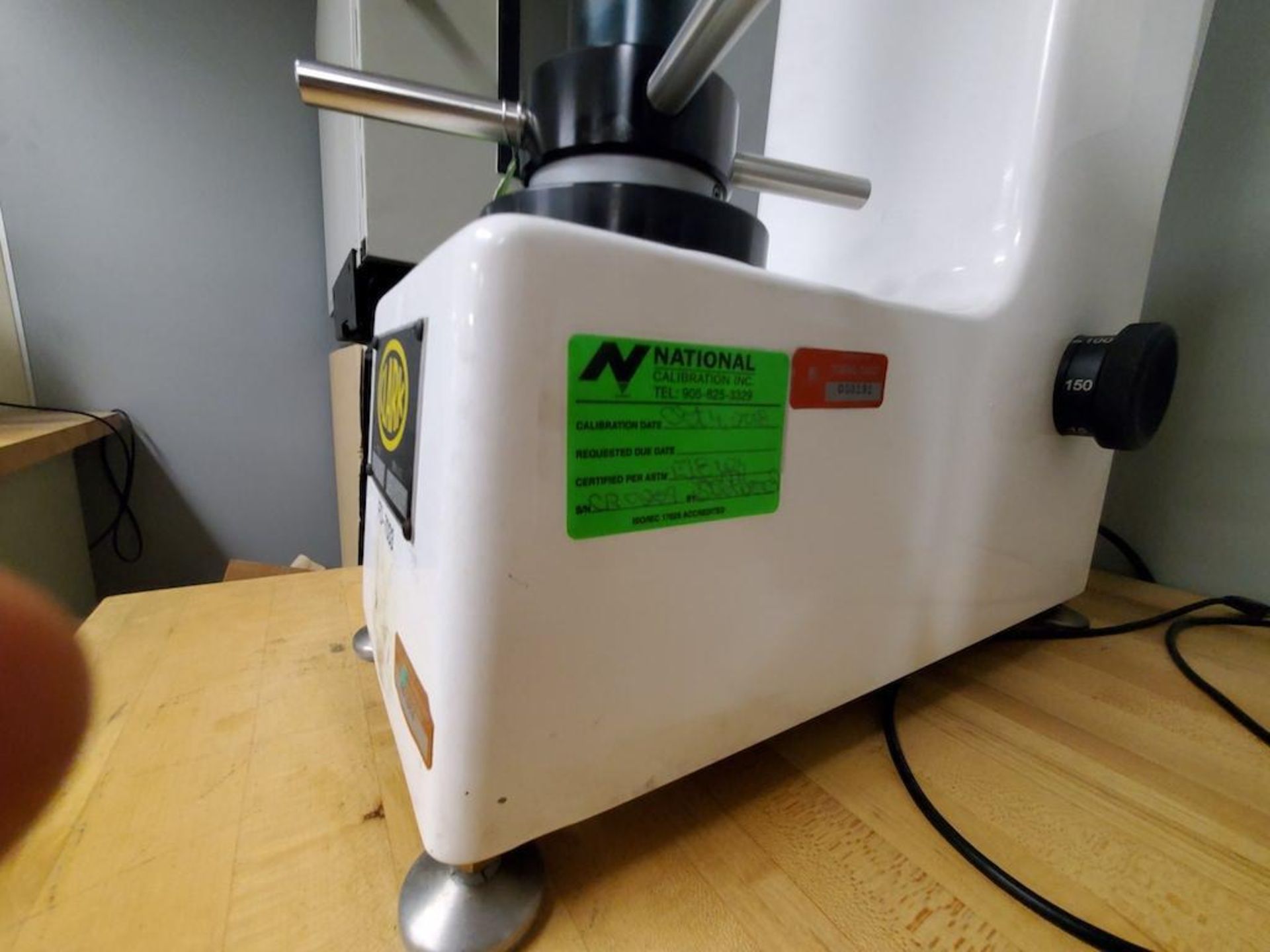 CLARK DIGITAL HARDNESS TESTER, MODEL CR-3, SN CR 0209 [UPSTAIRS LAB] - Image 4 of 5