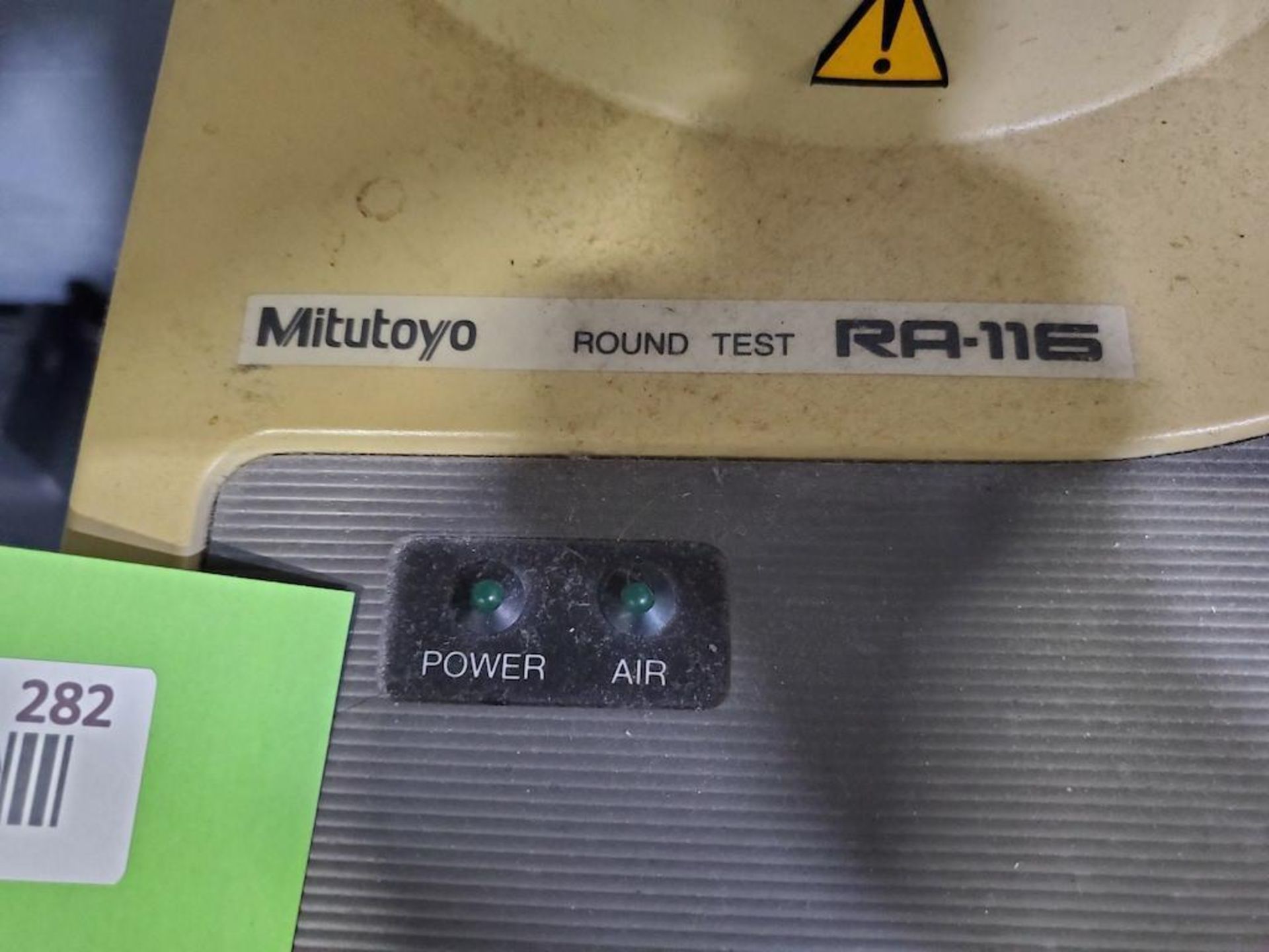 MITUTOYO CONTRACER CV-500 CONTOUR MEASURING INSTRUMENT, MITUTOYO ROUND TEST MACHINE MODEL RA-116, - Image 5 of 7