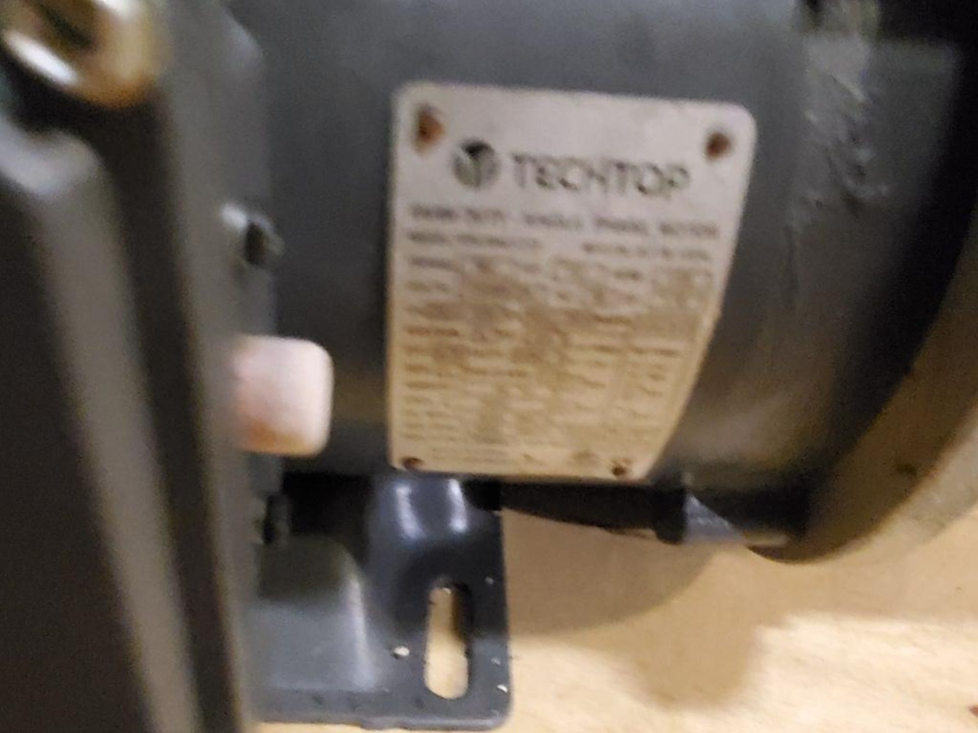 AMETEK 7.5 HP MOTOR DR858A486X, TECHTOP FARM DUTY SINGLE PHASE MOTOR FDR504C-C-01 & CONTROL BLOCK - Image 3 of 6