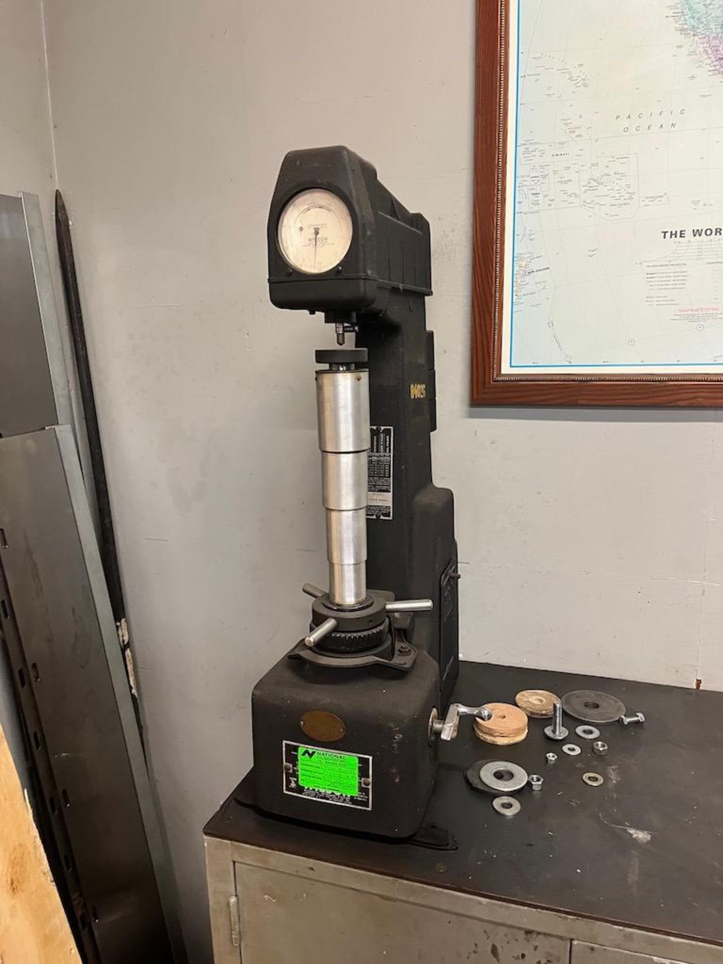 WILSON HARDNESS TESTER, MODEL 4 JR, SN 5415 [*UPSTAIRS LAB - DUNDAS]