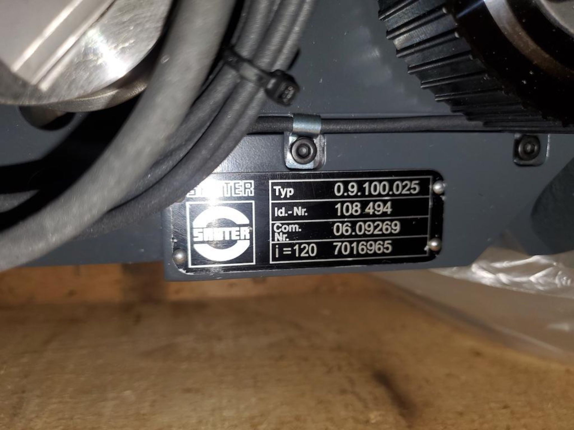 NEW SAUTER MODEL: 108494 B-AXIS TABLE (REPAIRED) - Image 2 of 2