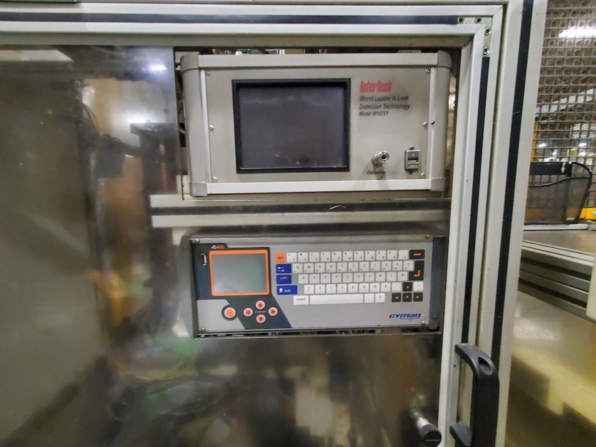 JL FRONT 5 STATION LEAK TEST / INSPECTION CELL INCLUDES: 3 INTERTECH VERTICAL TEST PRESSES, EACH - Image 13 of 30