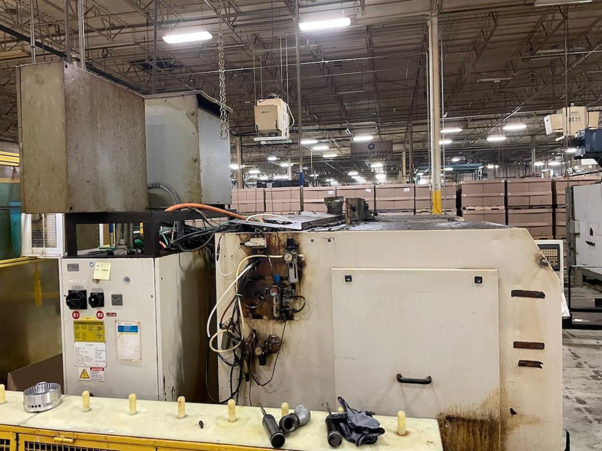 2006 STUDER CNC GRINDER, MODEL S151, HIGH FREQUENCY DRIVE SPINDLE, SWING 14.2INCH, TRAVEL-LONG 14. - Image 11 of 11