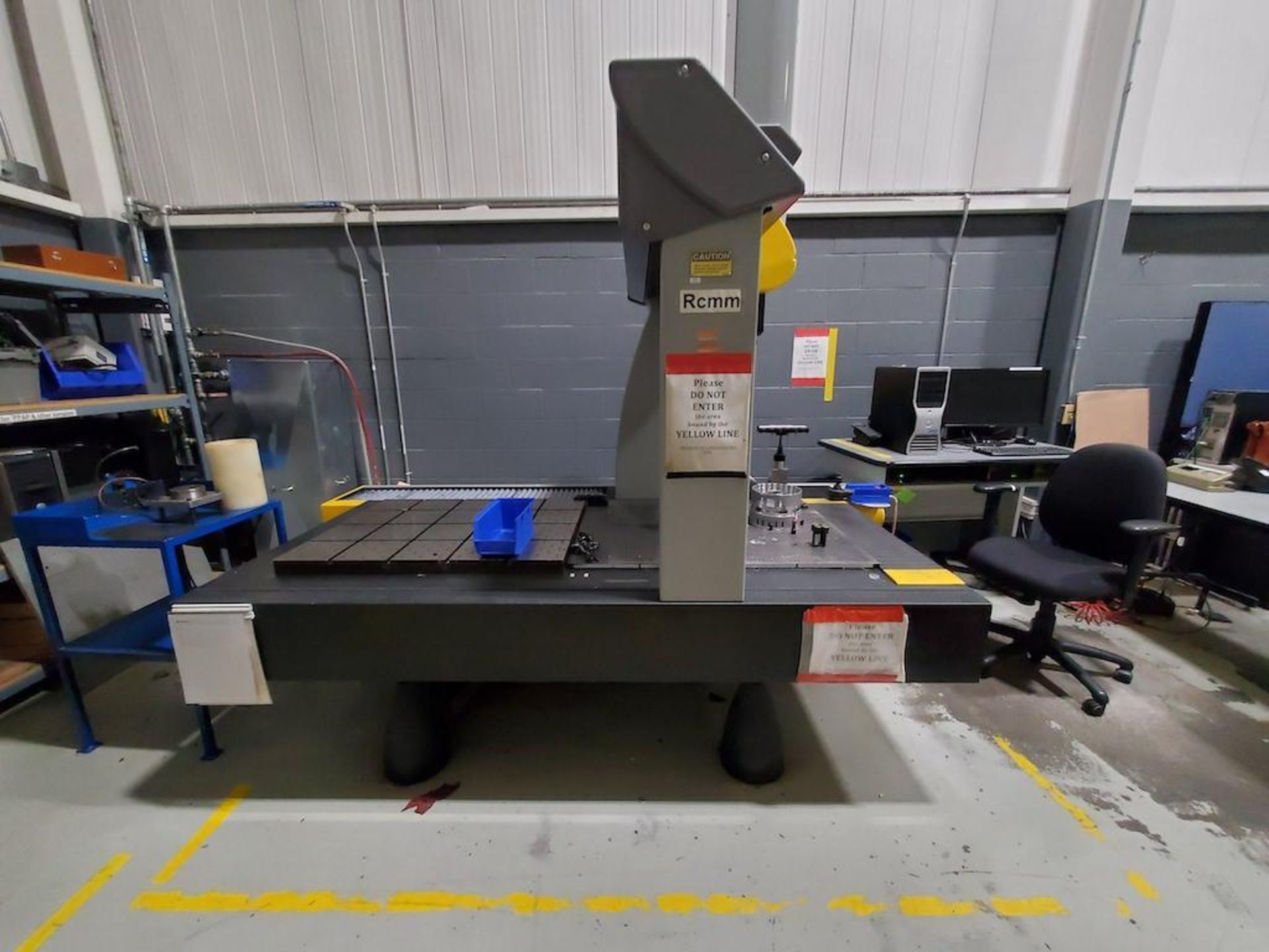 2005 BROWN & SHARPE CMM MODEL GLOBAL STATUS 09.15.08, 43 INCH X 92 INCH TABLE, RENISHAW PH10MQ - Image 8 of 15