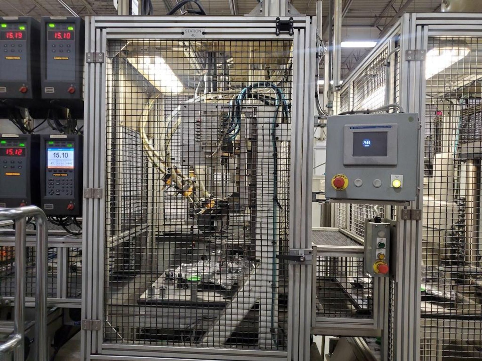 INNOVATIVE AUTOMATION FRONT COVER ASSEMBLY CELL INCLUDING 2014 OMRON ROBOT MODEL COBRA S800, SN'S - Image 8 of 8