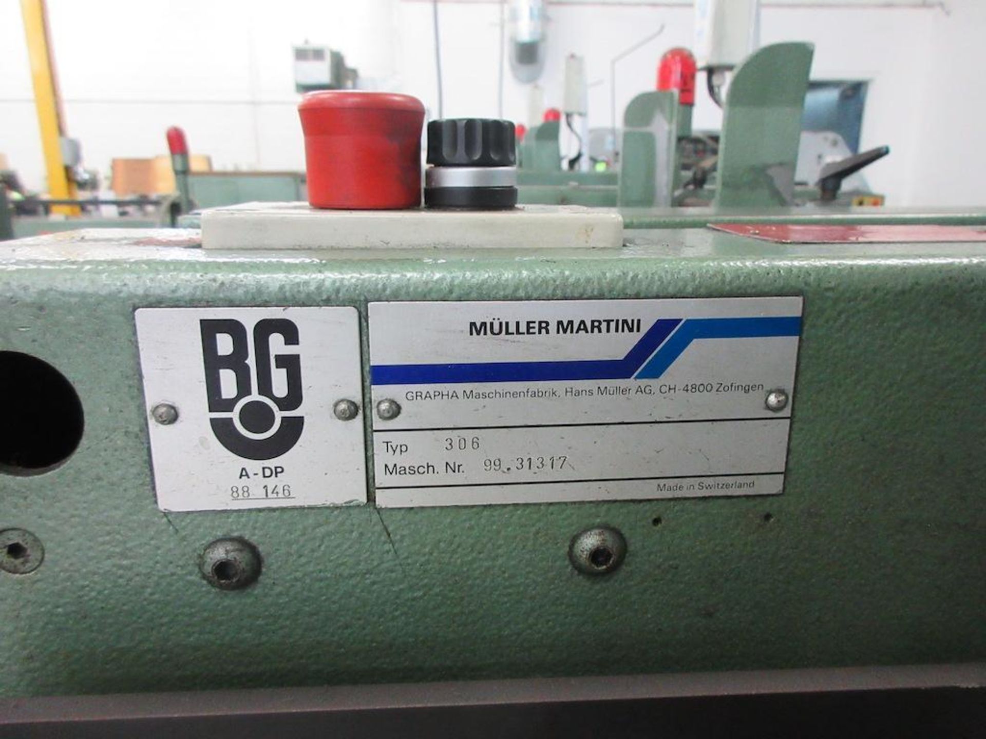 Muller 335 (6 Stations + Cover Feeder) includes Muller Stacker Muller 6 Stations: Type 306, sn 99.31 - Image 4 of 30