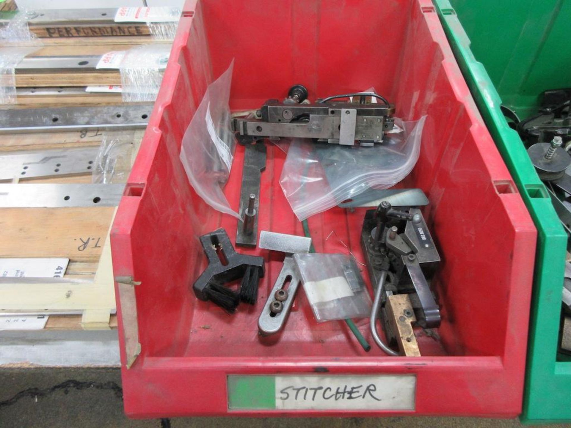 5 Boxes assorted Muller parts: Stitcher, Trimmer, Feeder - Image 2 of 6