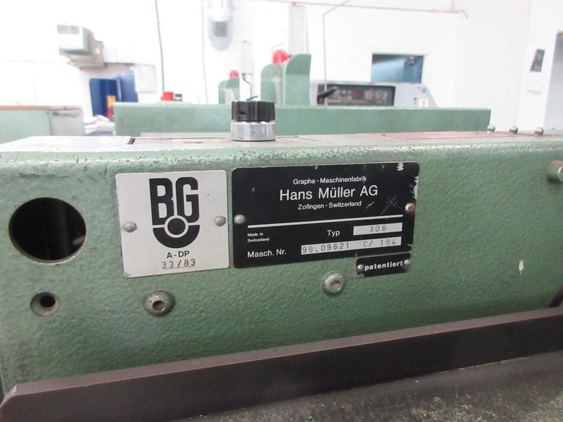 Muller 335 (6 Stations + Cover Feeder) includes Muller Stacker Muller 6 Stations: Type 306, sn 99.31 - Image 5 of 30