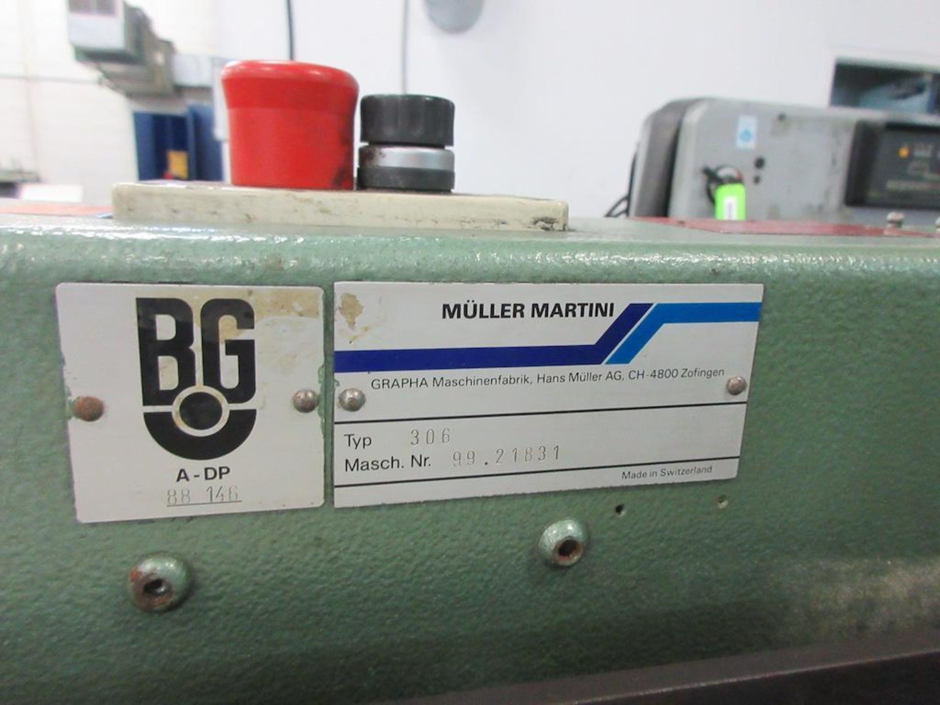 Muller 335 (6 Stations + Cover Feeder) includes Muller Stacker Muller 6 Stations: Type 306, sn 99.31 - Image 7 of 30