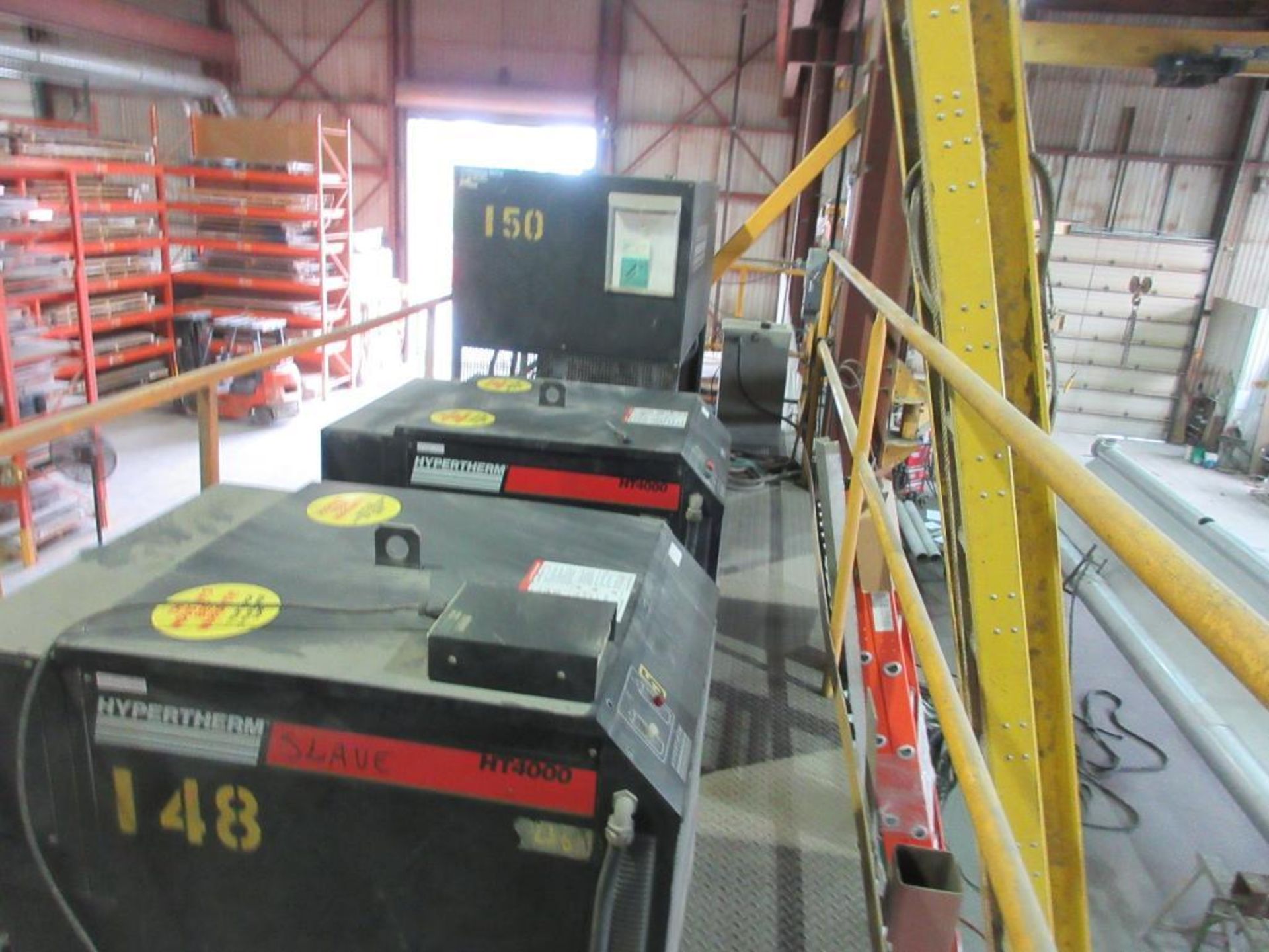 1994 MG PLASMA, HYPERTHERM PLASMA CUTTER W/10' X 20' TABLE, 1 HEAD, HYPERTHERM EDGE PRO CONTROL PANE - Image 10 of 15