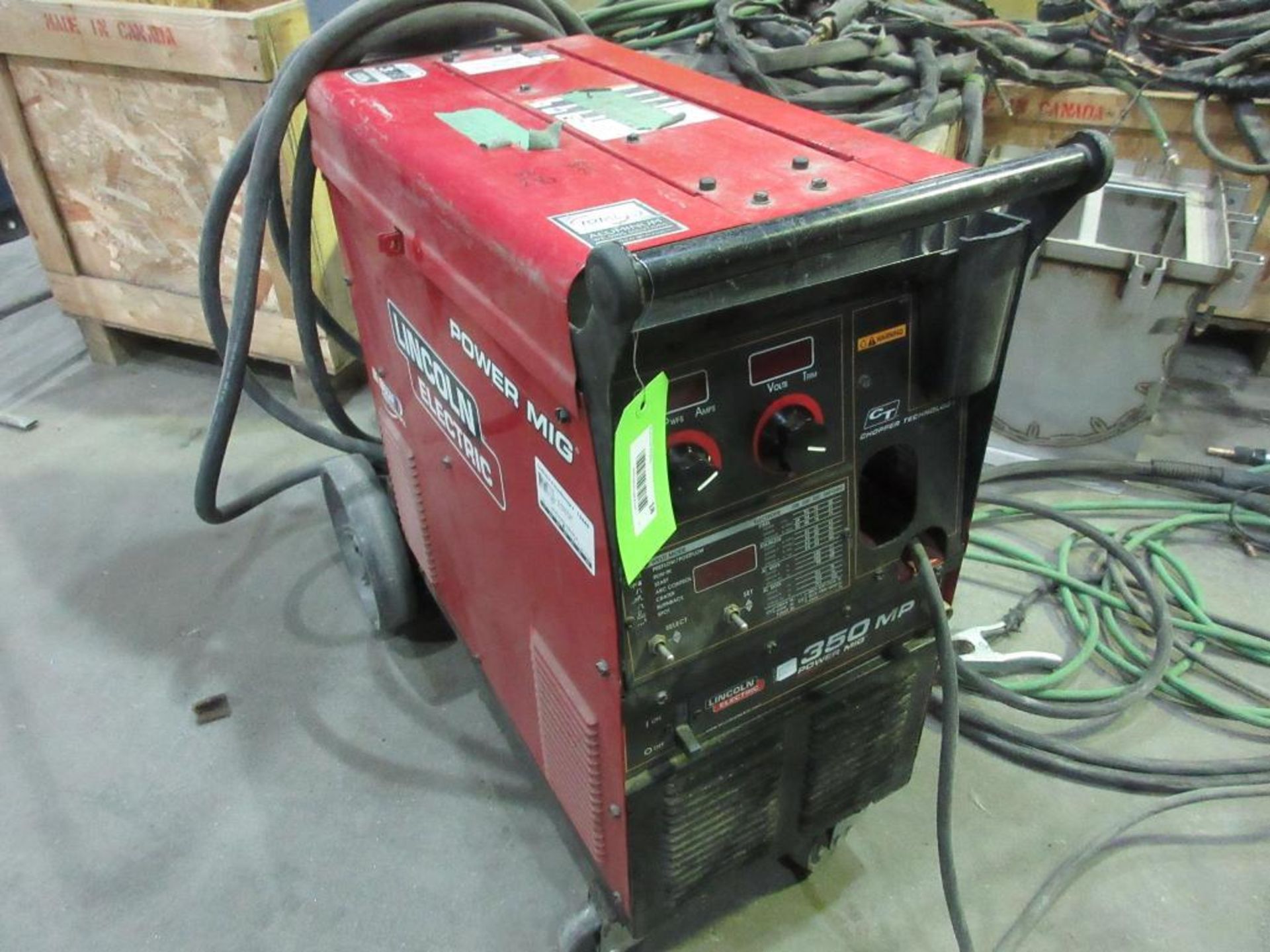 LINCOLN ELECTRIC 350MP WELDER, S/N U117080611 W/CART (NO CABLES) [LOCATED AT 1401 GRAHAM-BELL, BOUCH - Image 2 of 3