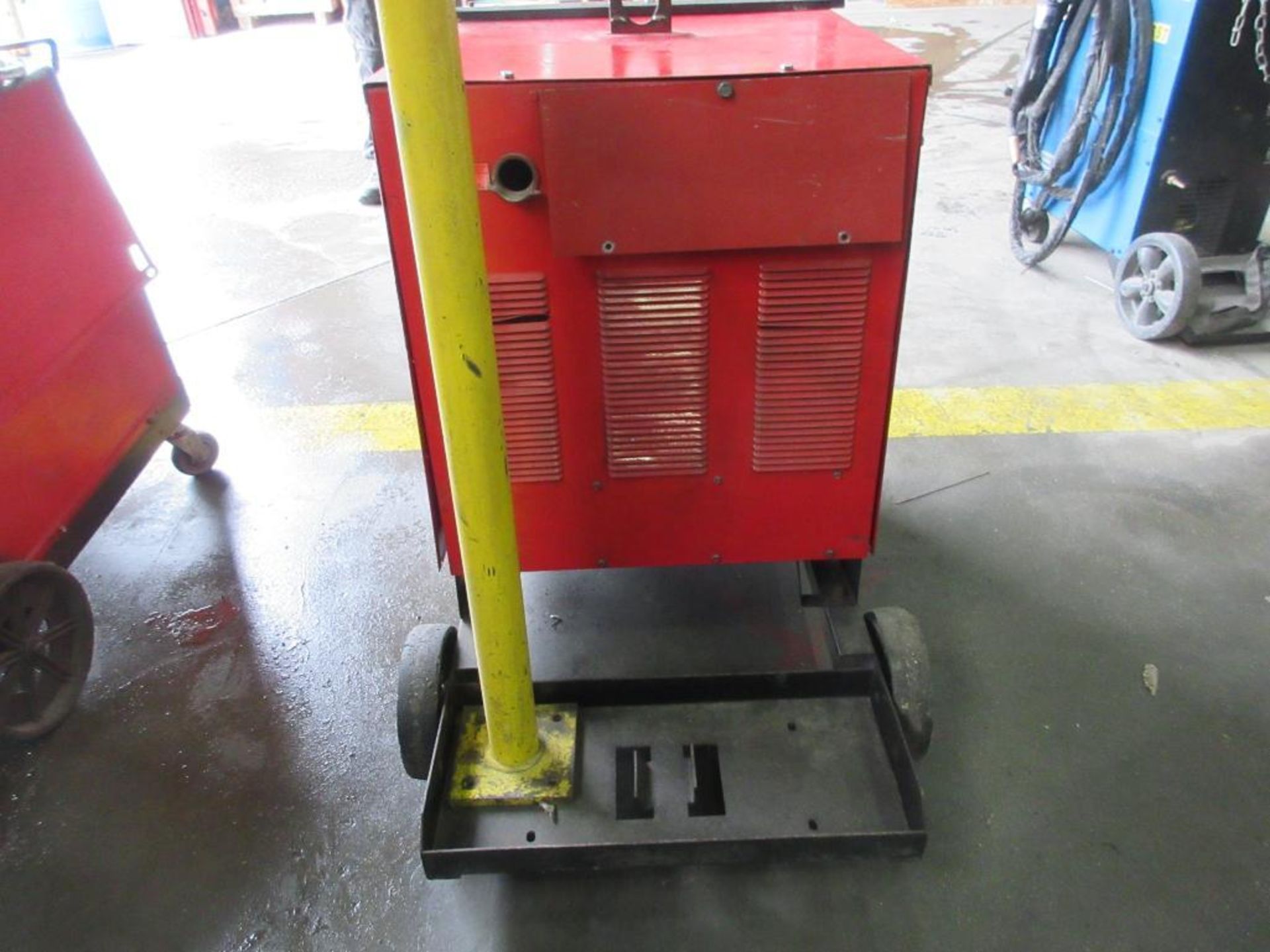 LINCOLN ELECTRIC IDEAL ARCH TIG-250/250 WELDER W/CART (NO CABLES), CLIENT ADVISED: MISSING A PRIMARY - Image 3 of 3