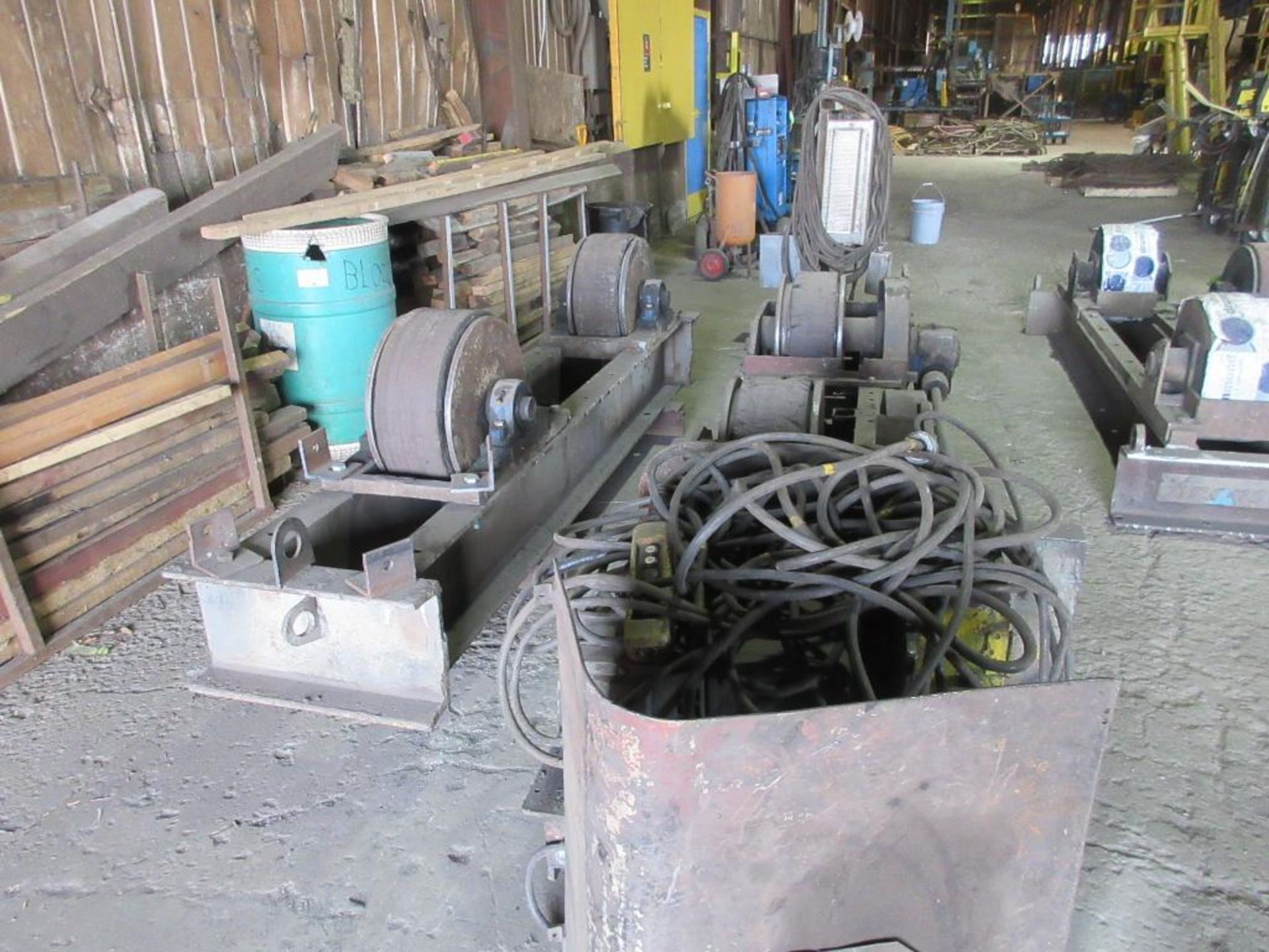 POWER TANK ROLLER SET (2 PIECES), 9'L APPROX (SOUTH EAST PLANT) - Image 2 of 2