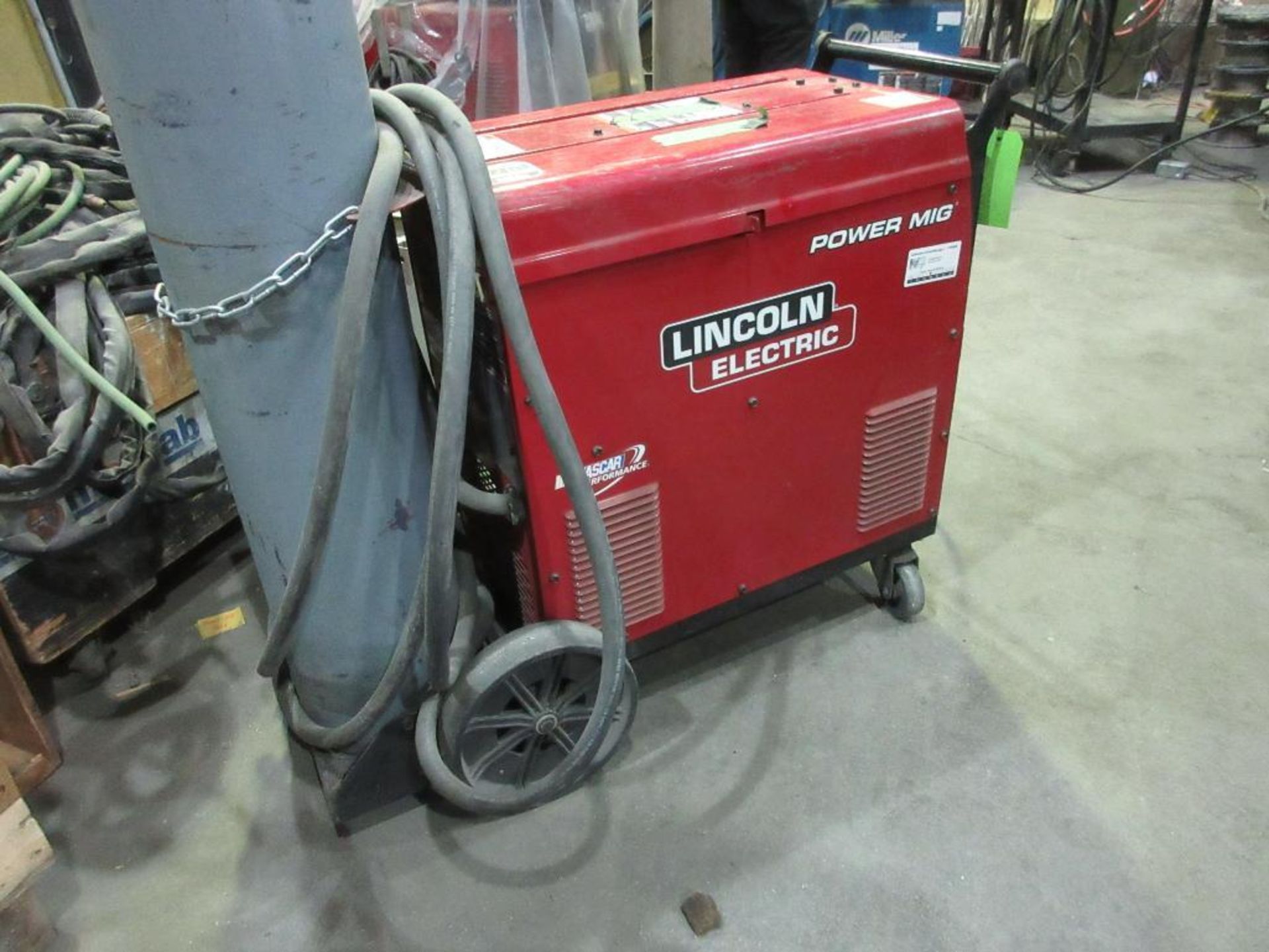 LINCOLN ELECTRIC 350MP WELDER, S/N U117080611 W/CART (NO CABLES) [LOCATED AT 1401 GRAHAM-BELL, BOUCH - Image 3 of 3