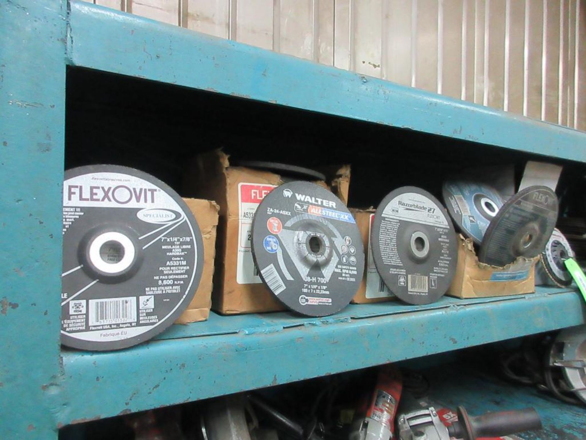 LOT OF 5 CARTONS OF 7" AND 5" GRINDING DISKS (IN CENTRAL TOOL CRIB) - Image 2 of 2