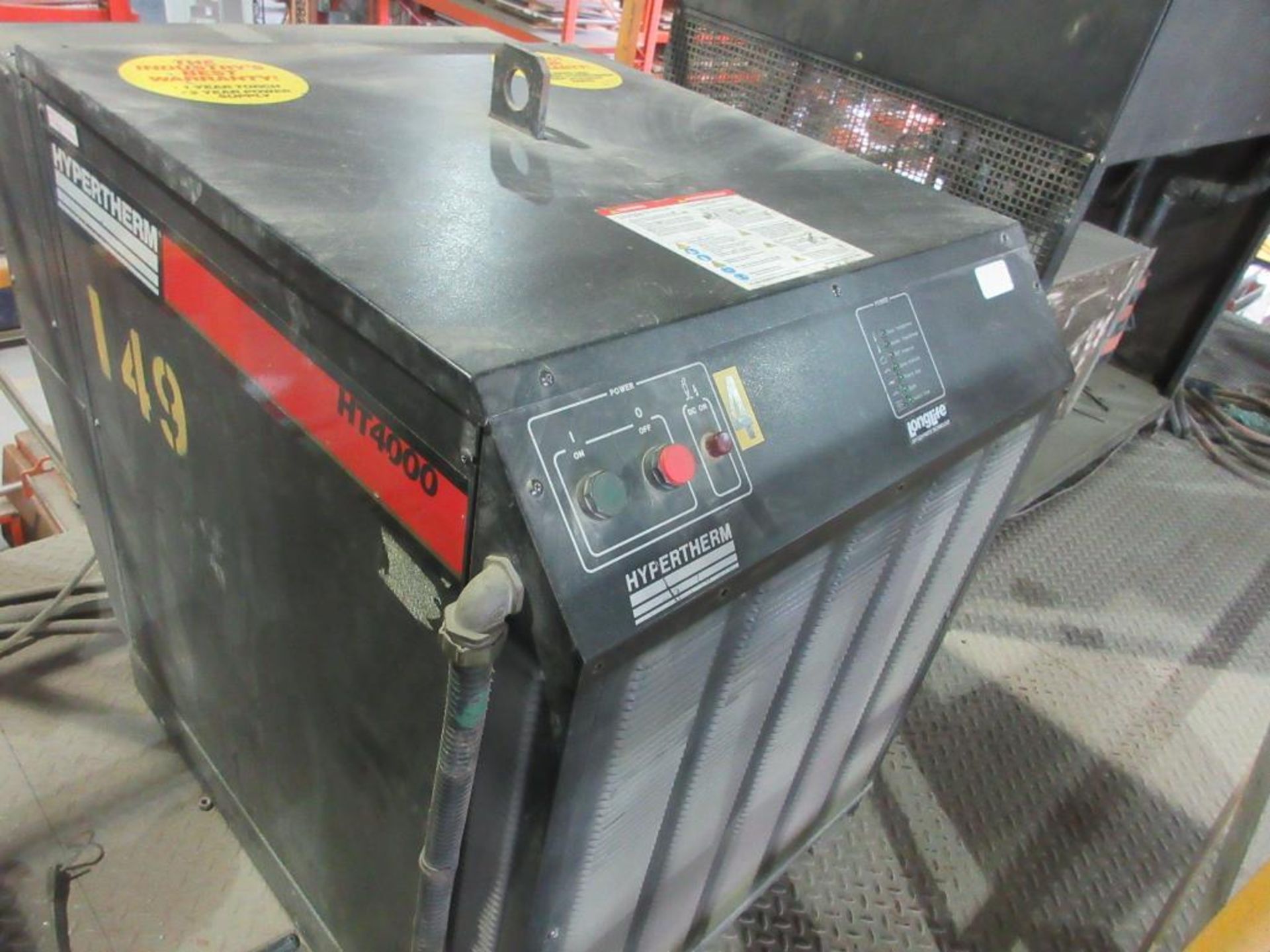 1994 MG PLASMA, HYPERTHERM PLASMA CUTTER W/10' X 20' TABLE, 1 HEAD, HYPERTHERM EDGE PRO CONTROL PANE - Image 12 of 15