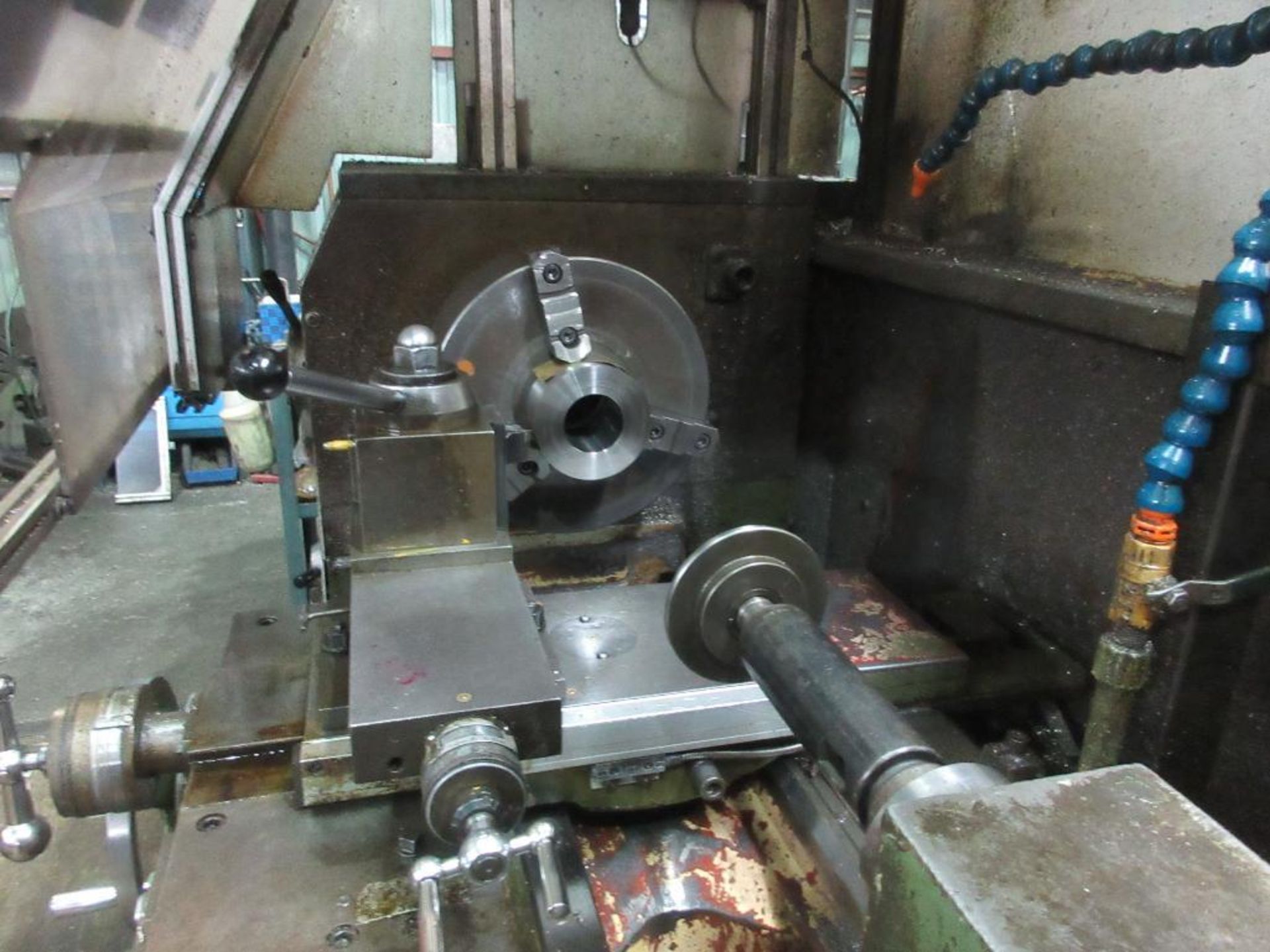 TOUR BAAJI LATHE, MODEL CS20GC, S/N 201060, 20" SWING, 3 JAW CHUCK, 96" BED, QUICH CHANGE TOOL POST, - Image 6 of 8