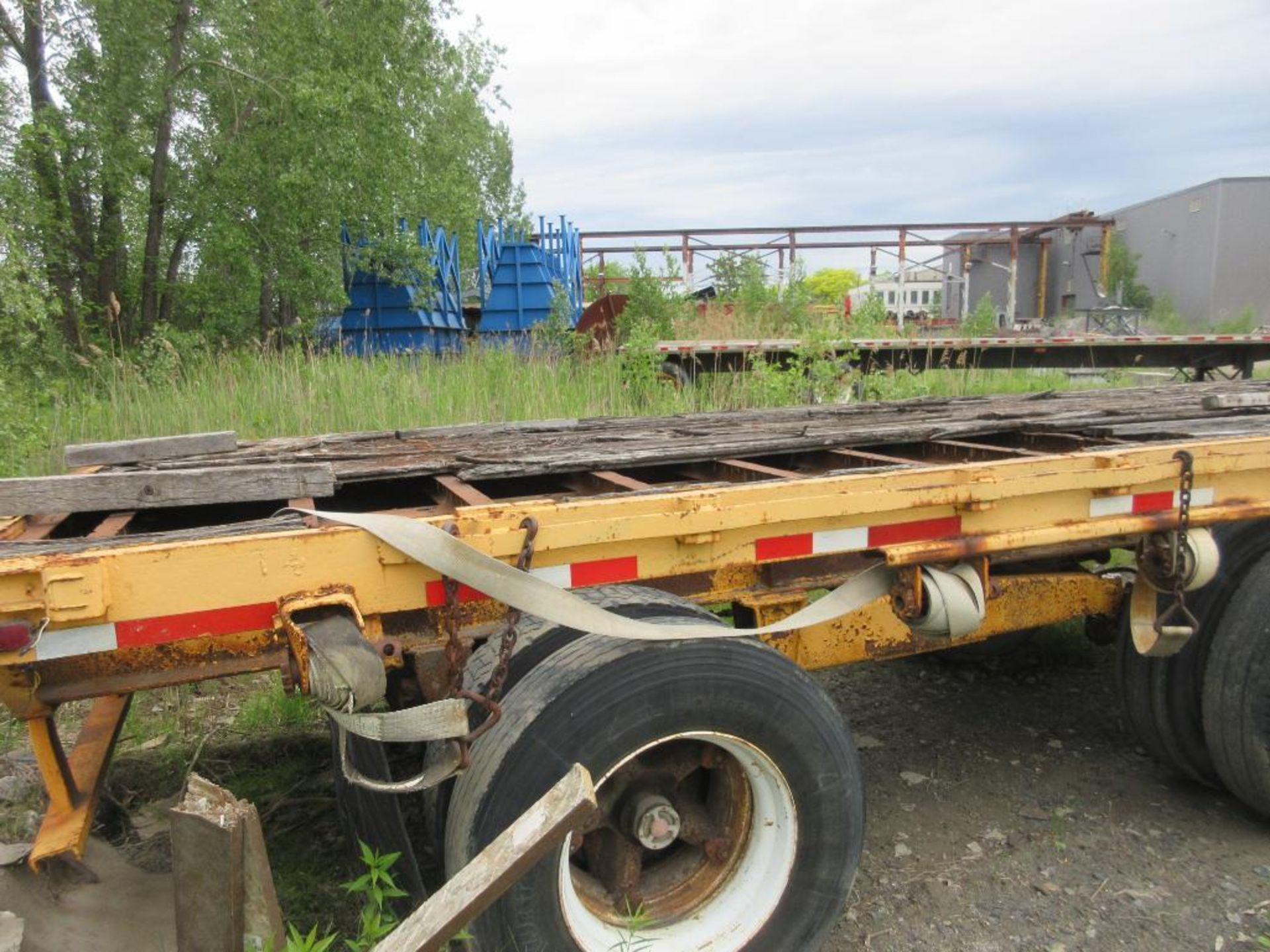 1967 CANCAR, 44' TRAILER, VIN 671026 (NORTH WEST YARD) *AUCTIONEER'S NOTE: YARD TRAILER, NO OWNERSHI - Image 4 of 10