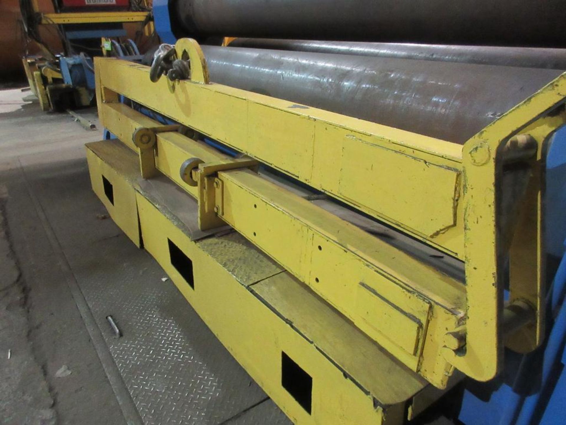 CRANE HELD PLATE FEEDER, 11' TOTAL LENGTH, 10'W ROLLERS (SOUTH CENTRAL PLANT) - Image 2 of 3