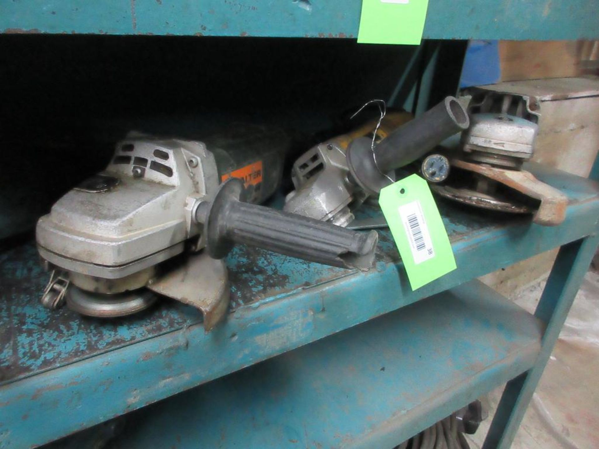 LOT OF 3 HEAVY DUTY ANGLE GRINDERS INCL 7" WALTER/METABO, 4 1/2" DEWALT AND 7" BLACK AND DECKER (IN - Image 2 of 2