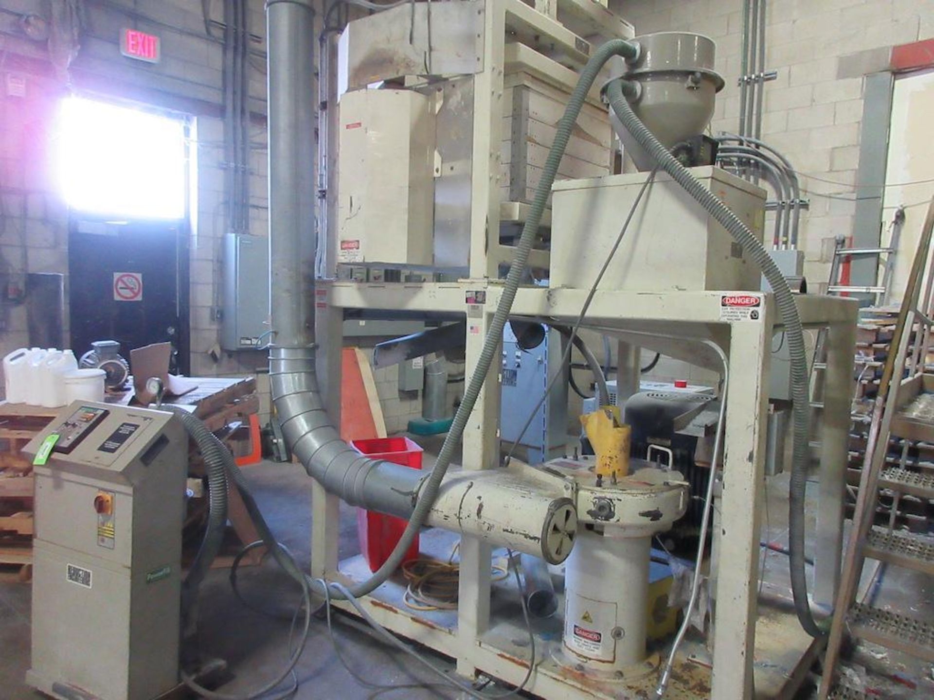 Reduction Engineering Pulverizer, Model 100, 60 HP, 480/460V, sn 252, includes: Mill Housing, Primar - Image 2 of 11