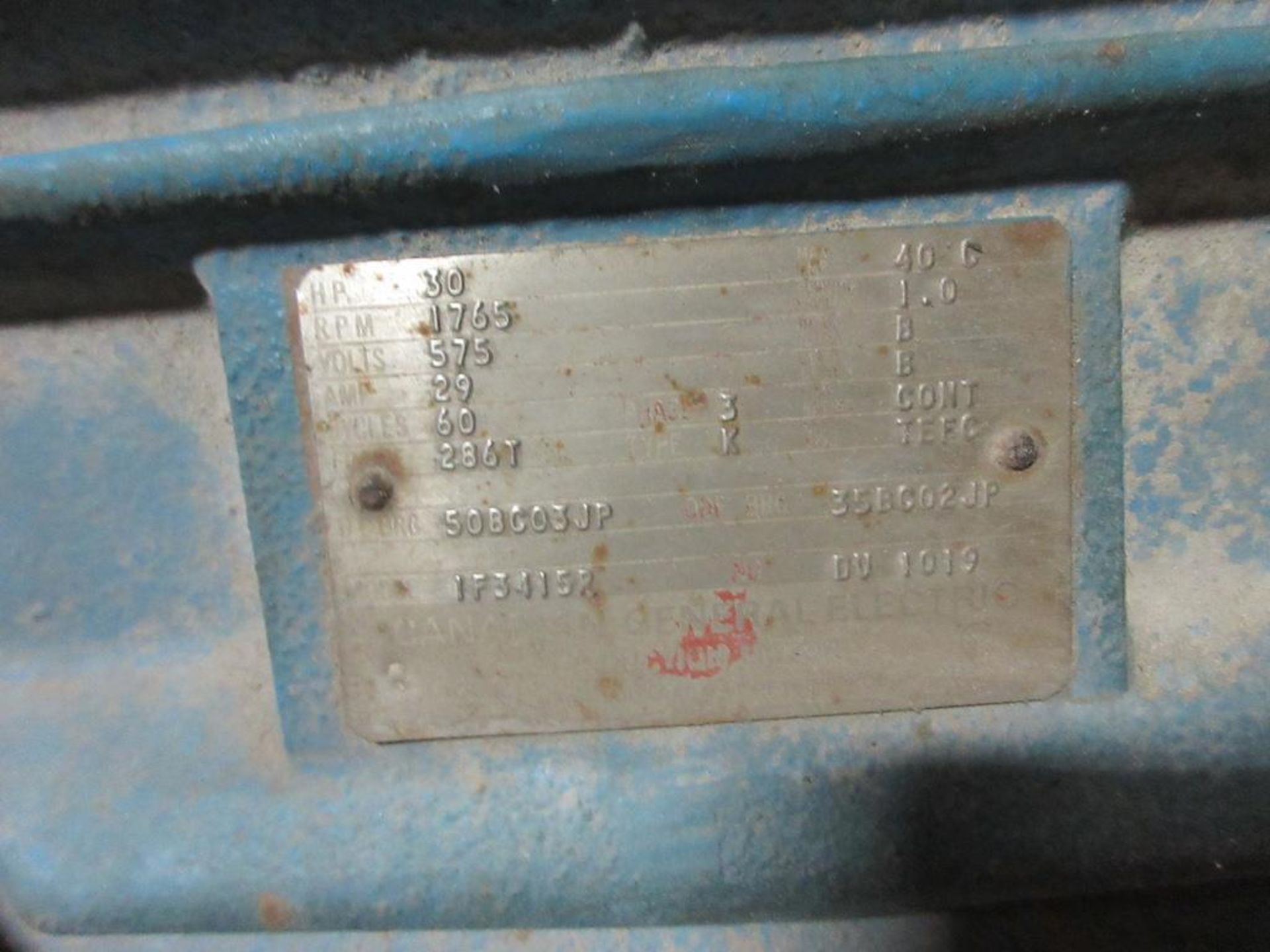 1984 Hydreclaim grinder, 30 HP, model 1225, sn 1780, skid mounted - Image 4 of 4