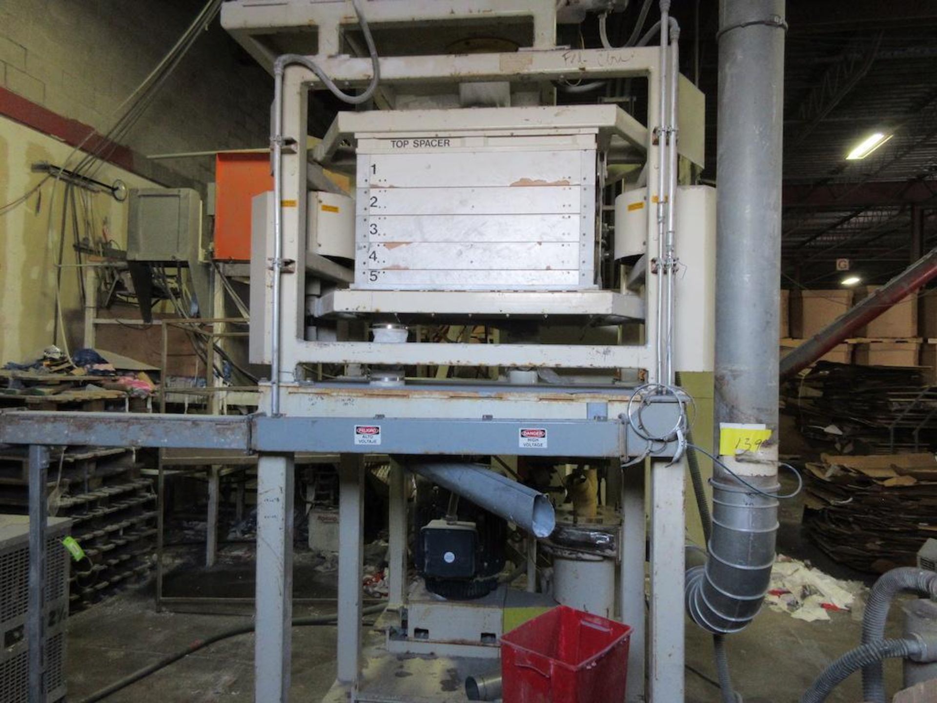 Reduction Engineering Pulverizer, Model 100, 60 HP, 480/460V, sn 252, includes: Mill Housing, Primar - Image 6 of 11